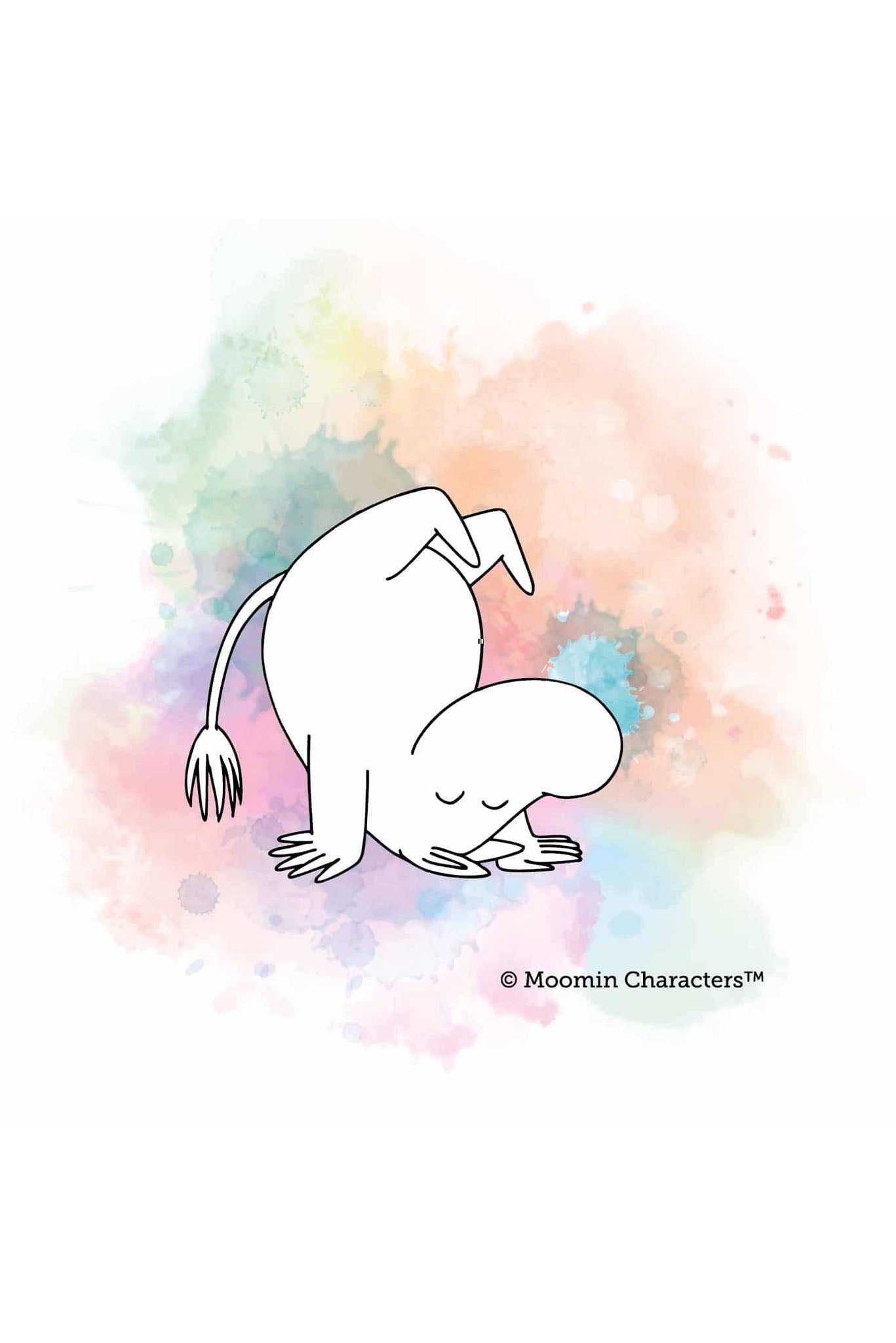 Lumoava x Moomin Muumipeikko hopeinen rannekoru Säädettävä:18/19,5cm