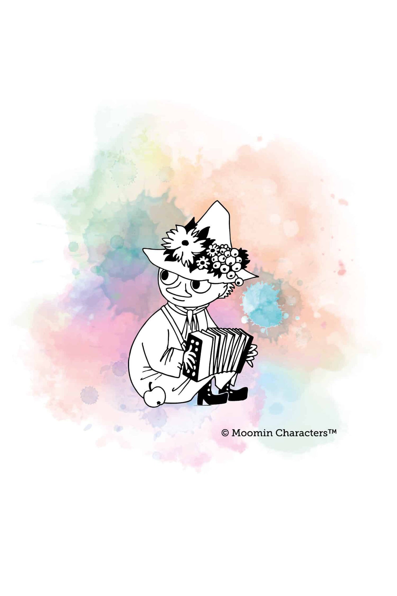 Lumoava x Moomin Nuuskamuikkunen hopeiset korvakorut Default Title