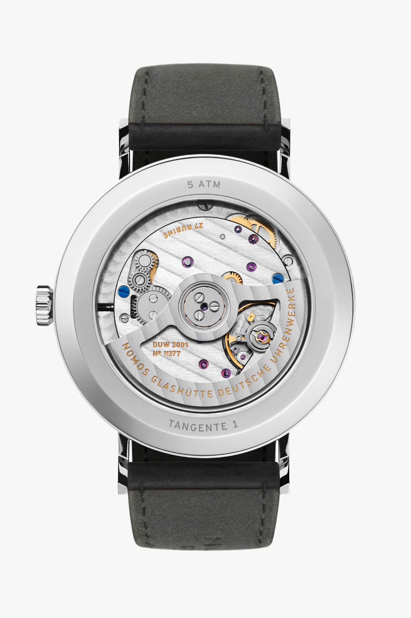 Nomos Tangente Neomatik 39 Platinum Gray rannekello Default Title