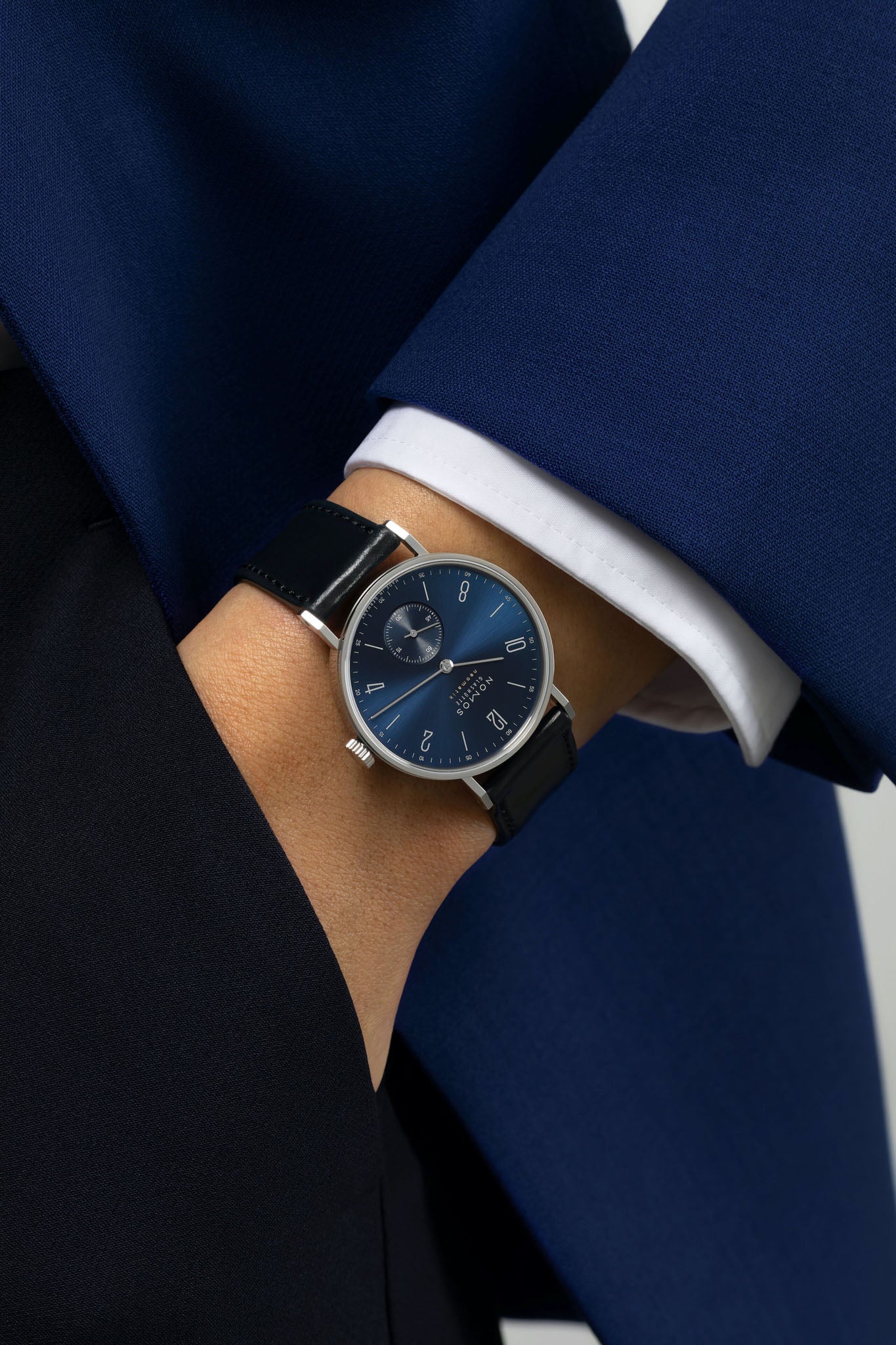 Nomos Tangente Neomatik 35 Blue Gold rannekello Default Title
