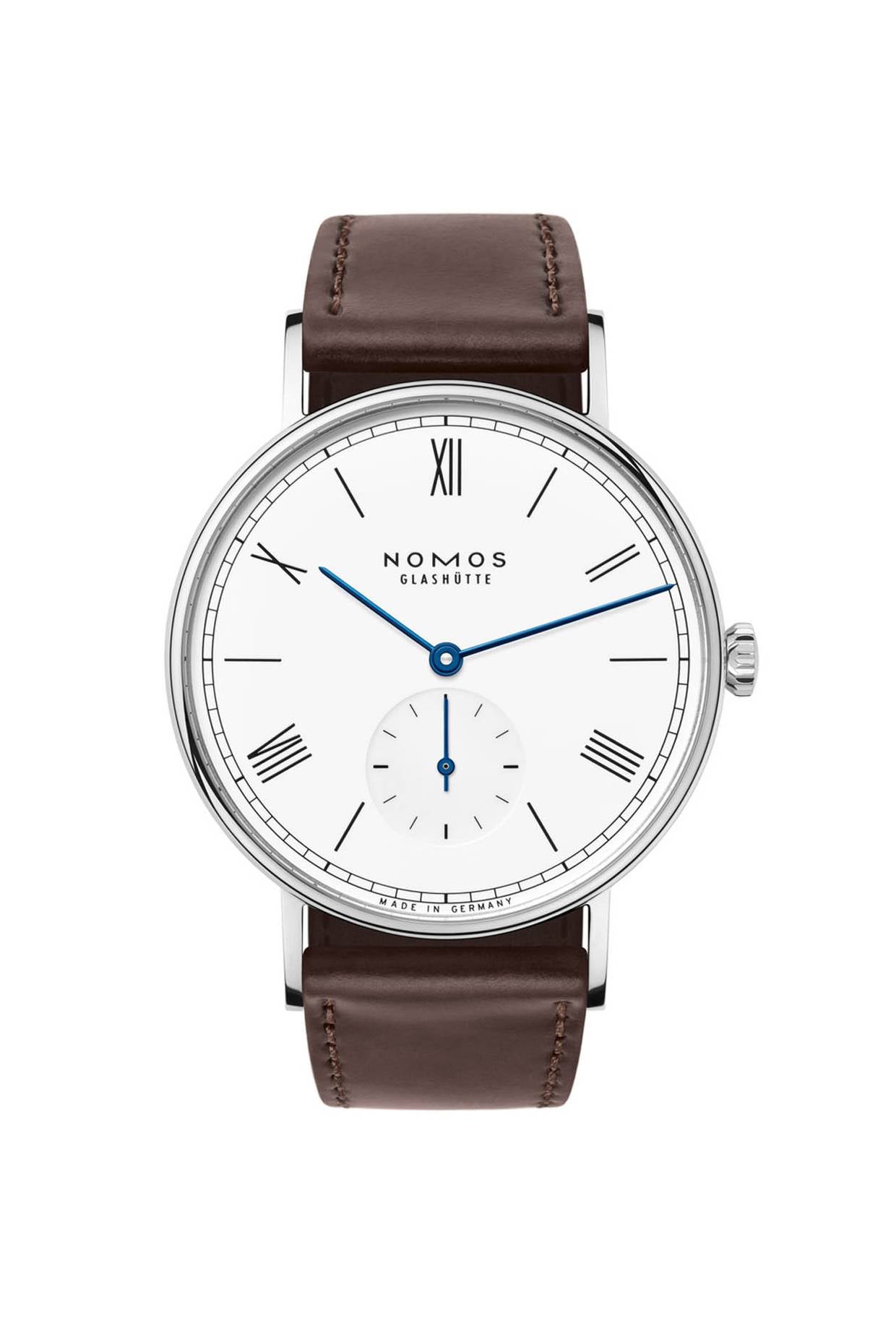 Nomos Ludwig 38 Enamel White rannekello Default Title