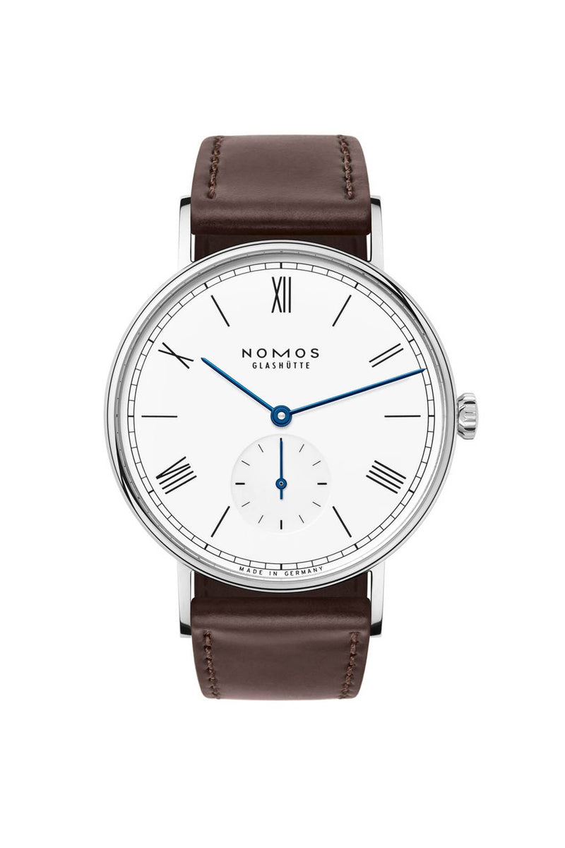 Nomos Glashütte Ludwig 38 Enamel White rannekello 237 tuotekuva