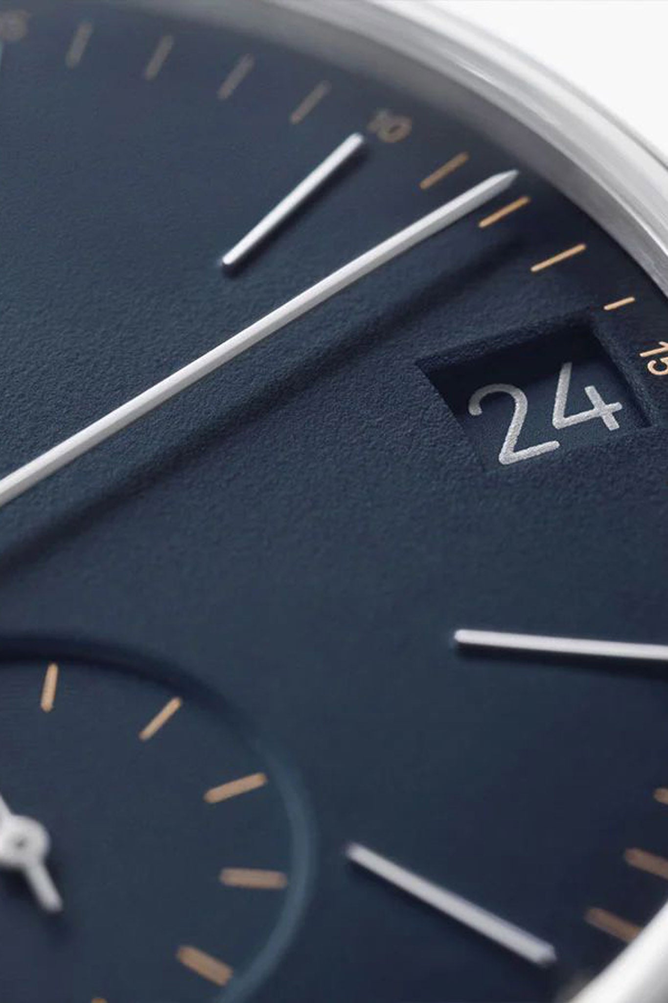 Nomos Glashütte Glashütte Orion Neomatik 41 Date Midnight Blue rannekello