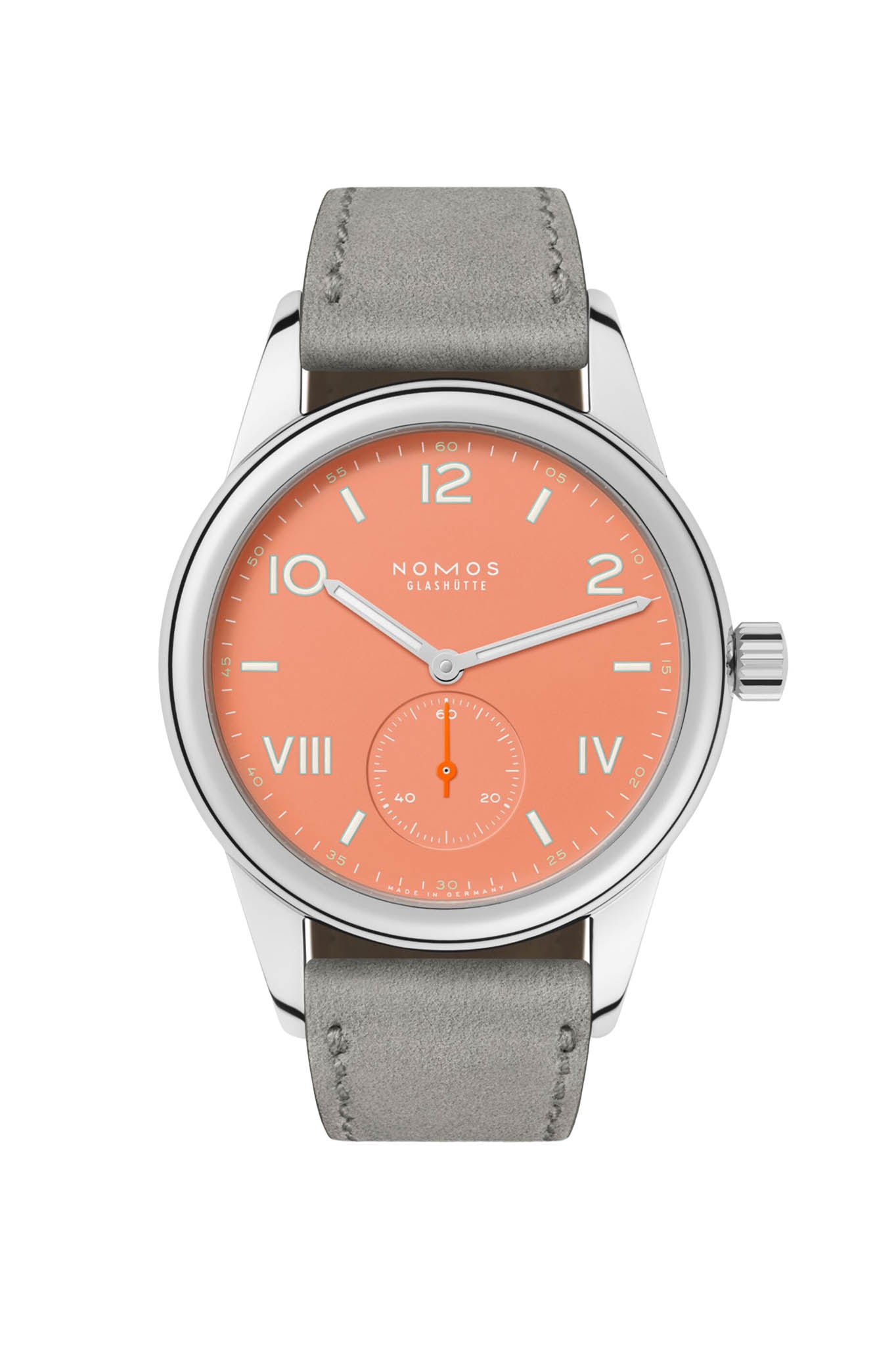 Nomos Glashütte Club Campus 36 Cream Coral rannekello