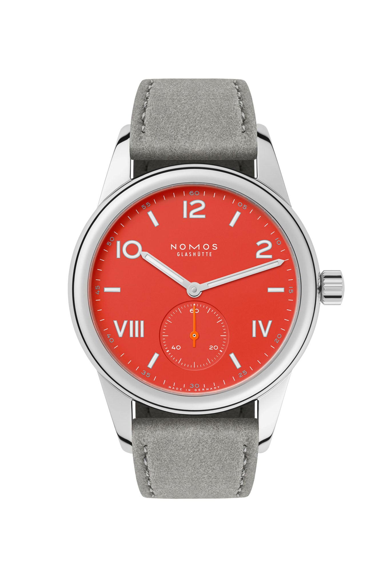 Nomos Glashütte Club Campus 36 Nonstop Red rannekello