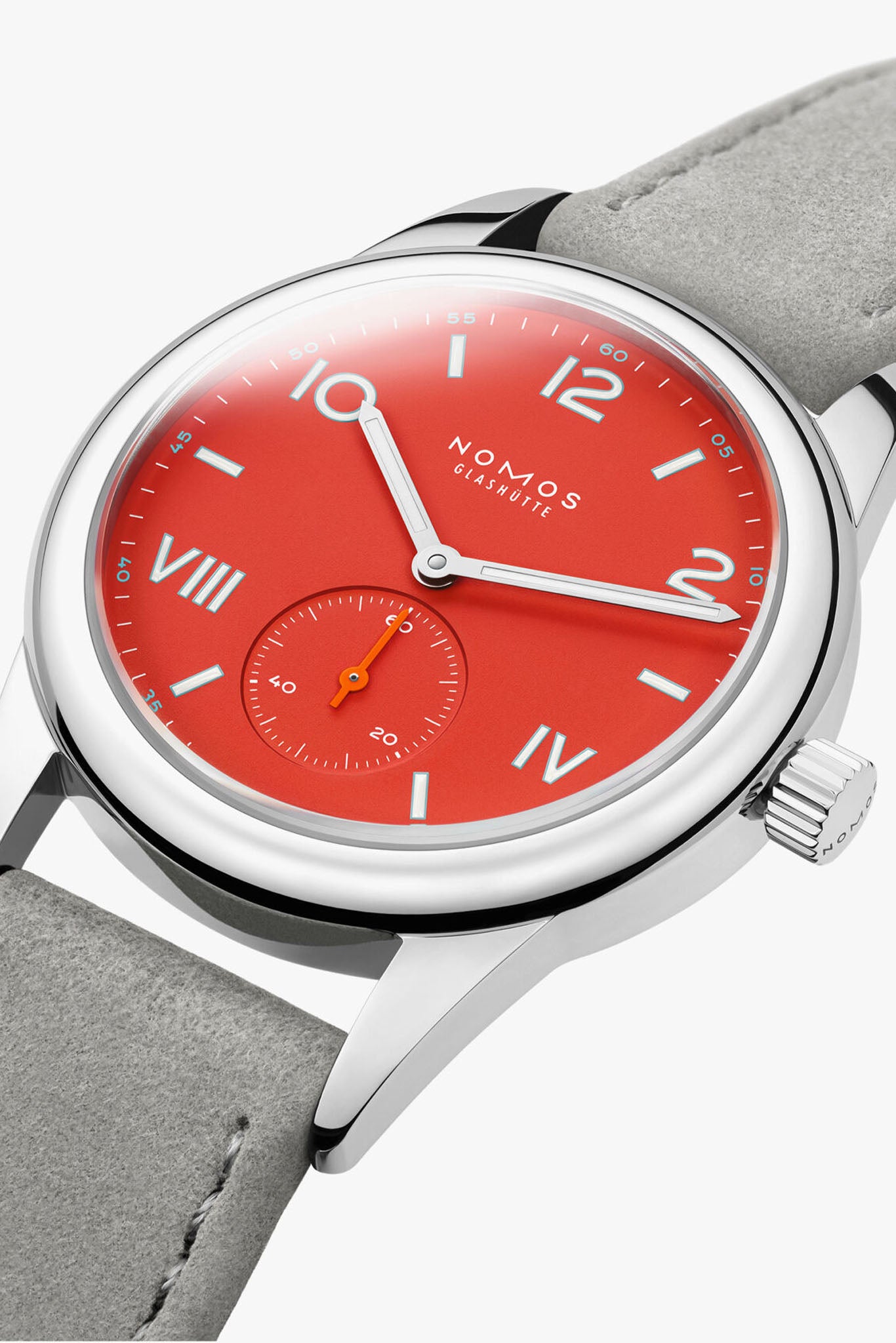 Nomos Glashütte Club Campus 36 Nonstop Red rannekello
