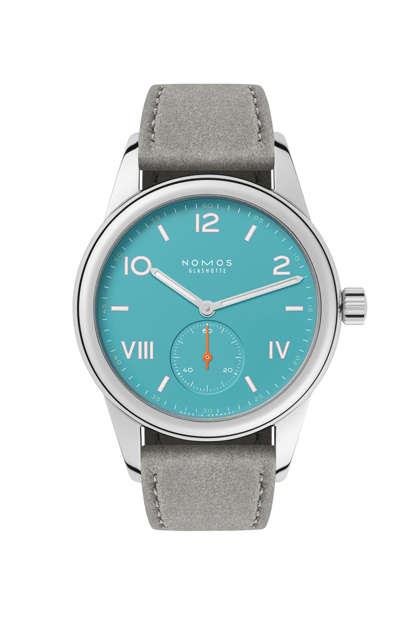 Nomos Glashütte Club Campus 36 Endless Blue rannekello