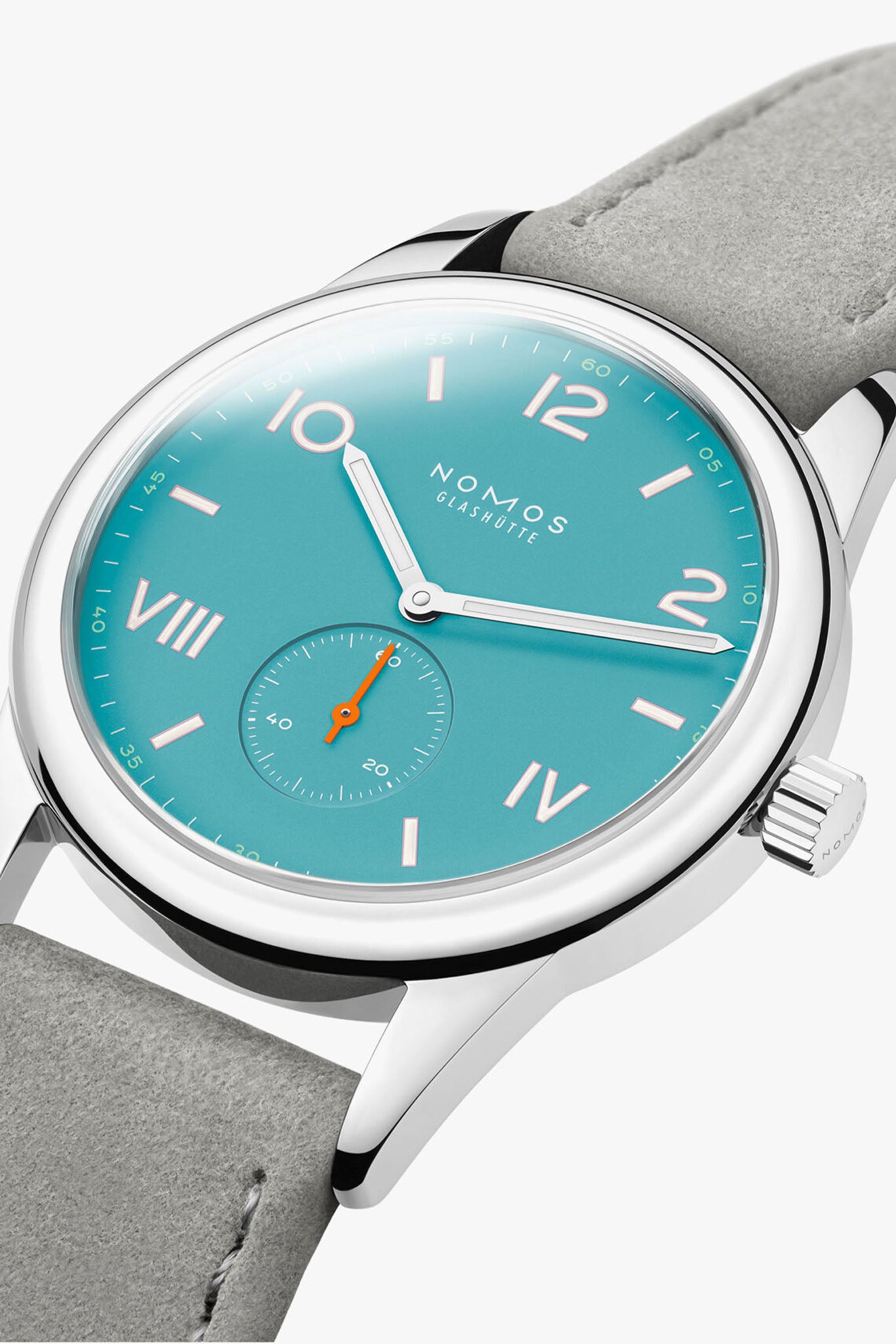 Nomos Glashütte Club Campus 38 Endless Blue rannekello