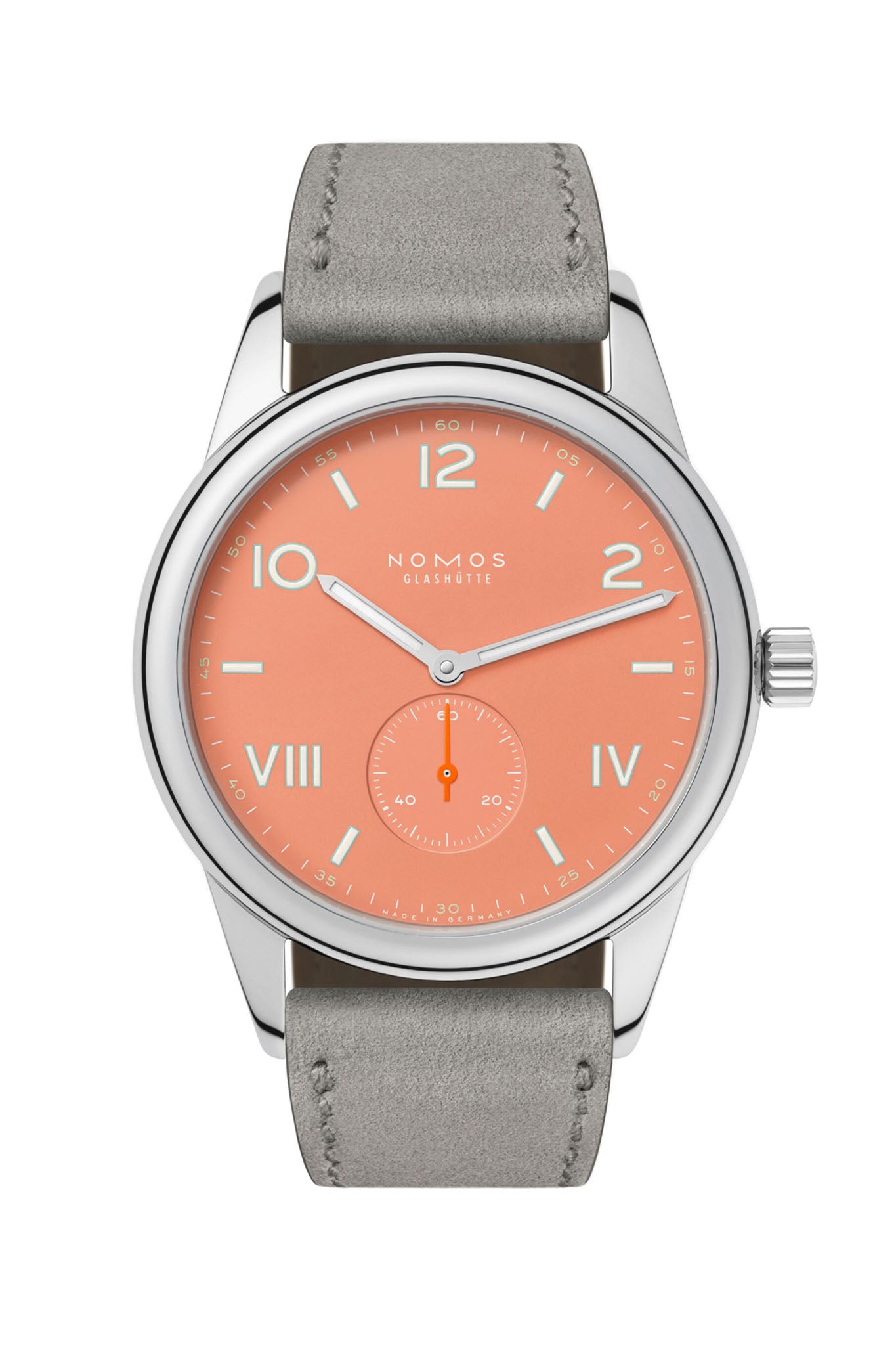 Nomos Club Campus 38 Cream Coral rannekello Default Title
