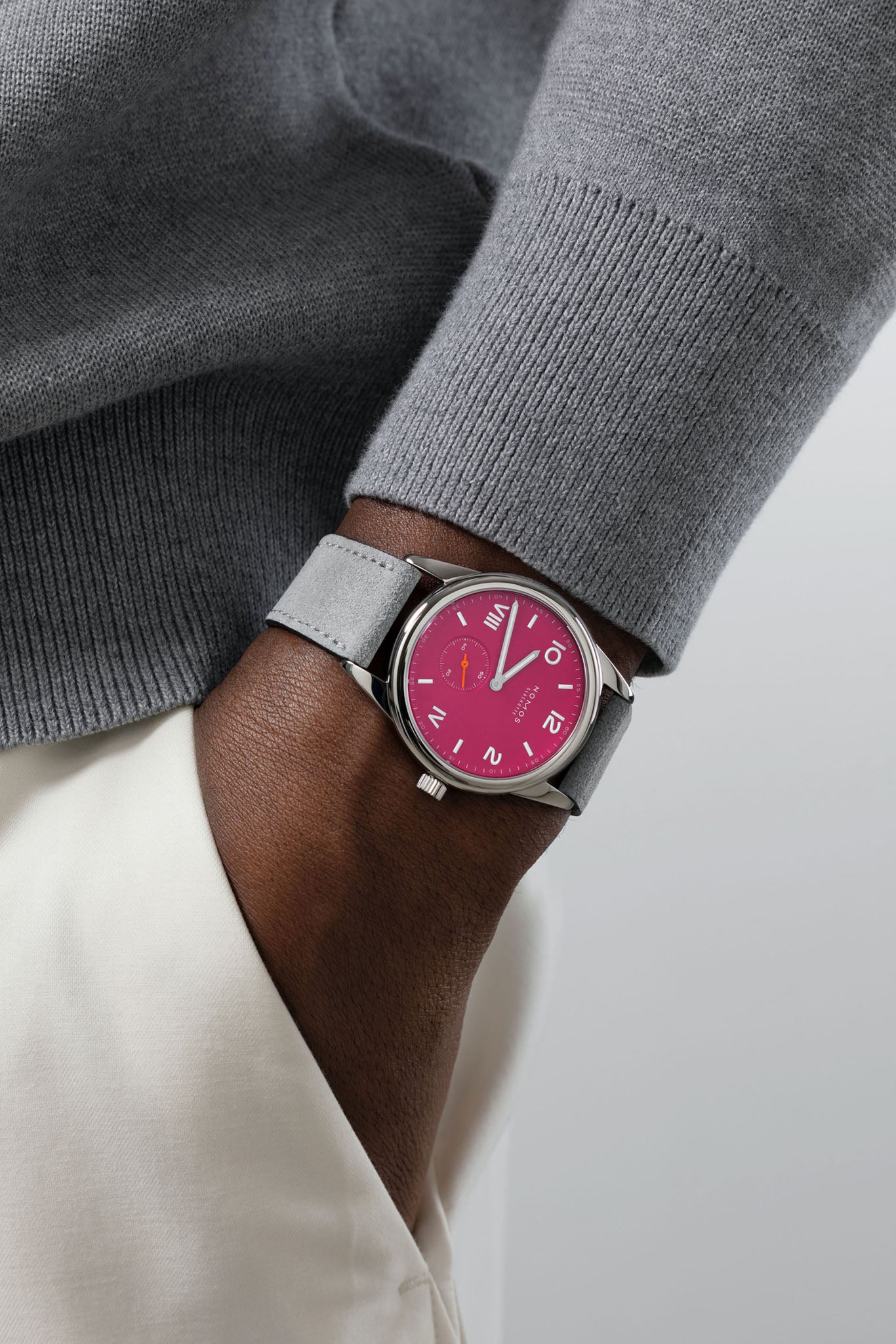 Nomos Campus 38 Deep Pink rannekello Default Title