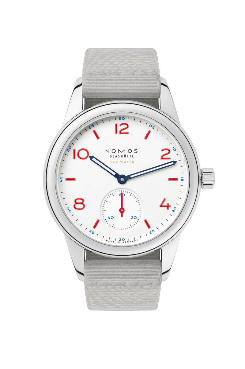 Nomos Glashütte Club Neomatik Siren White rannekello 744 tuotekuva