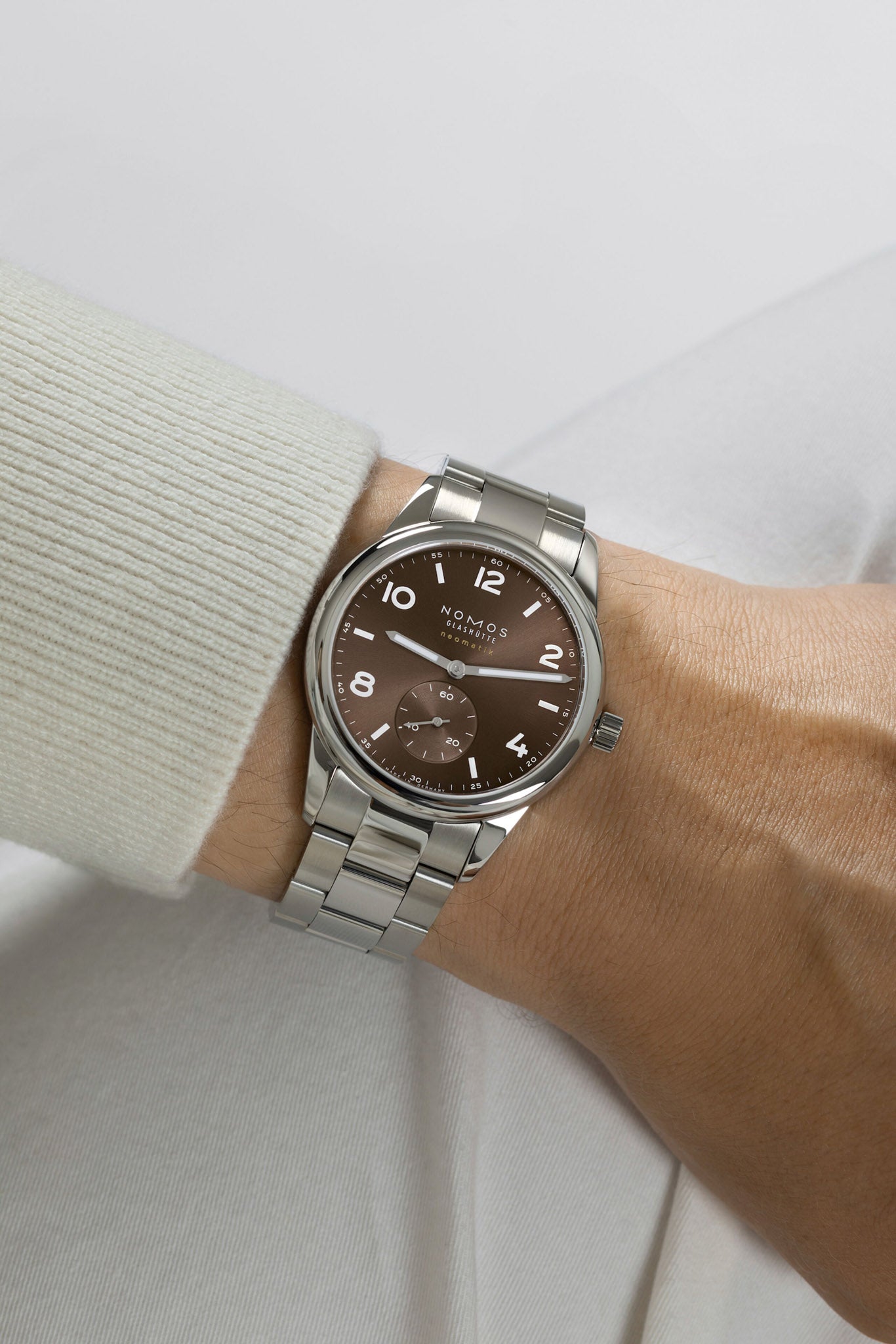 Nomos Glashütte Club Sport Neomatik 39 Tabac rannekello