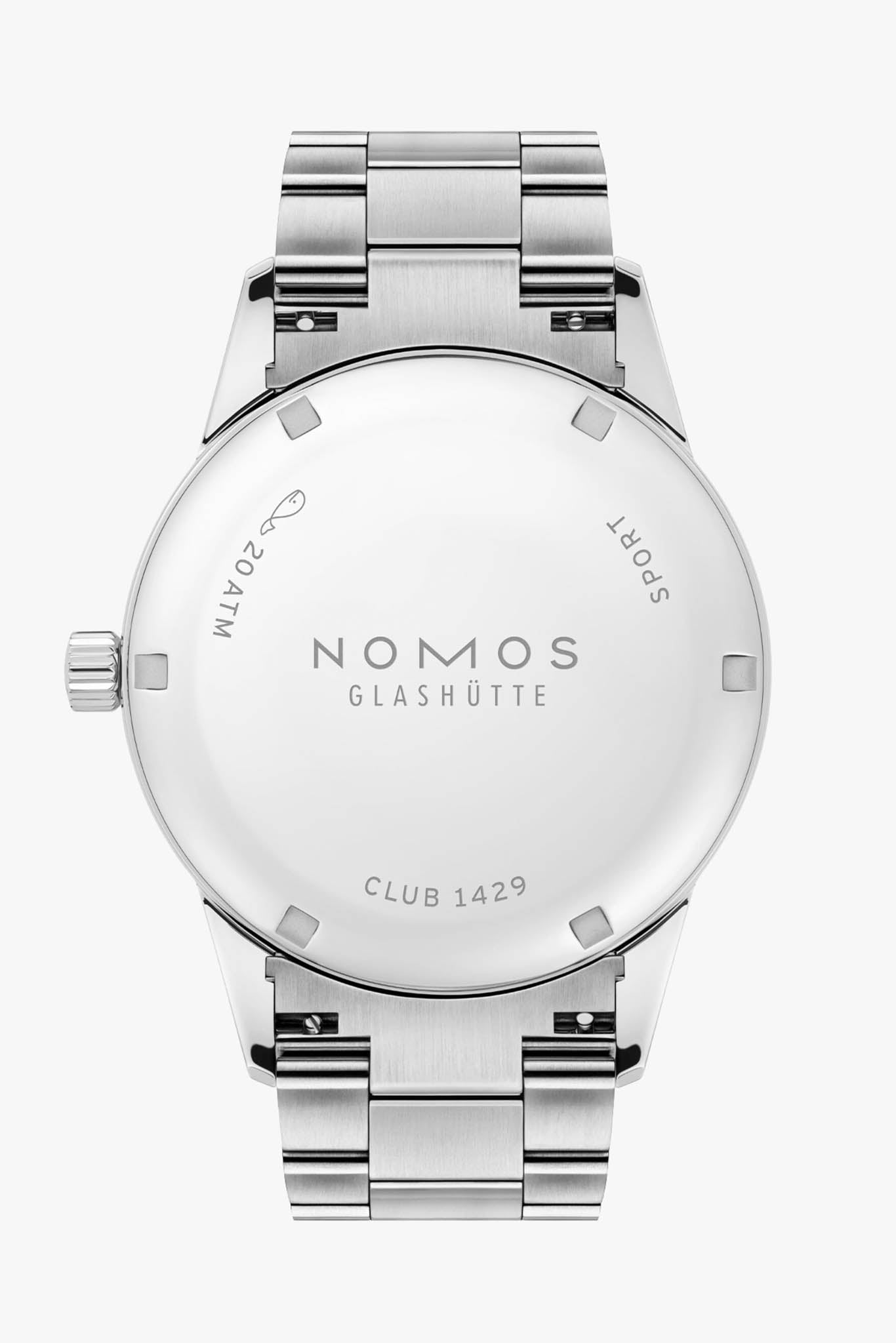 Nomos Glashütte Club Sport Neomatik 39 Smoke rannekello