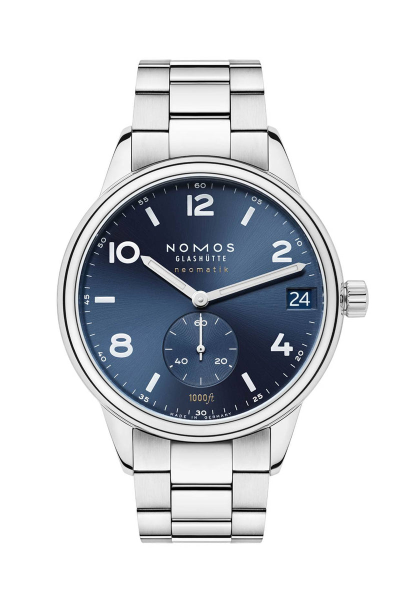 Nomos Glashütte Club Sport Neomatik 42 Date Blue rannekello 782 tuotekuva