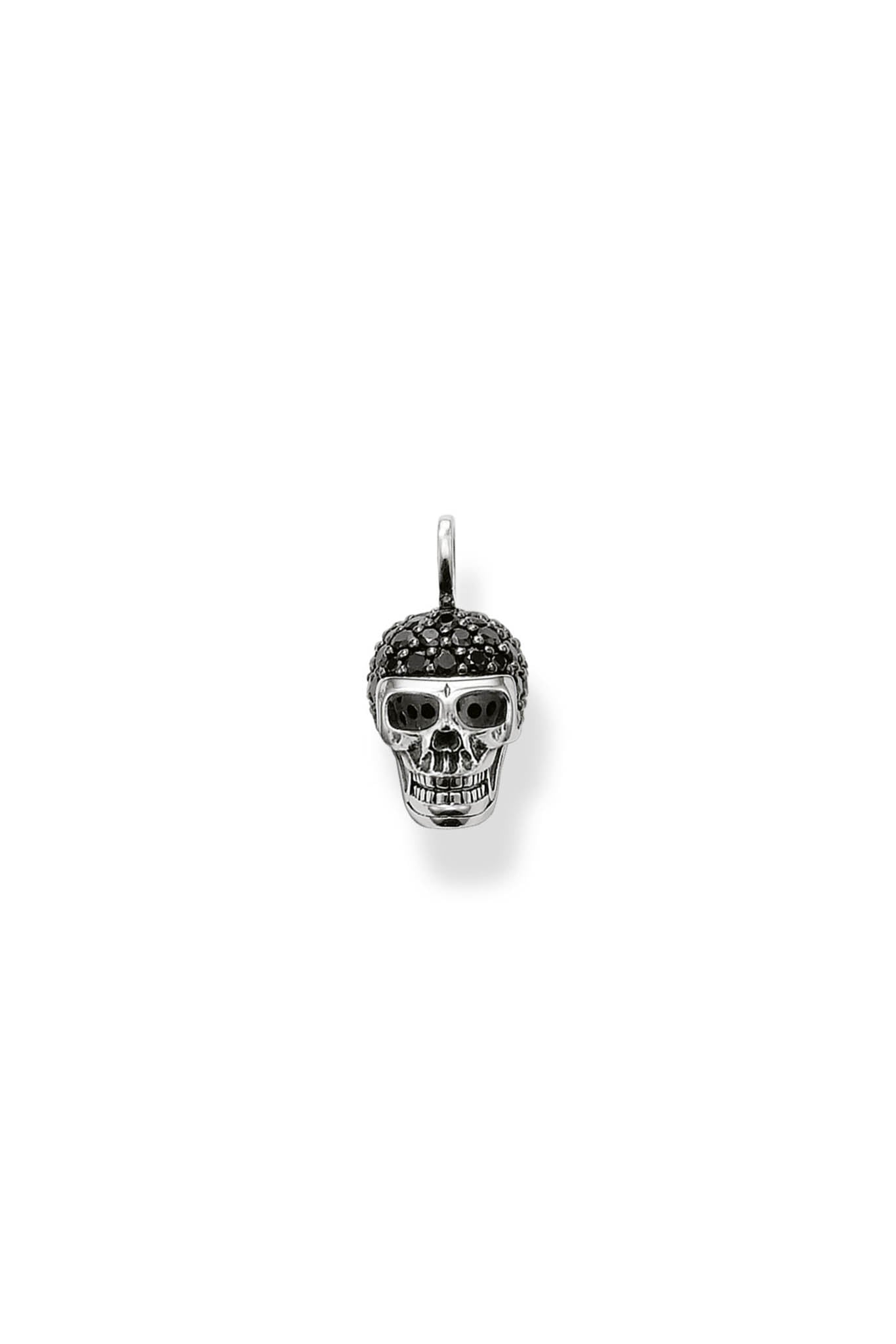 Thomas Sabo Skull Pave Pendant kaulakoru Default Title