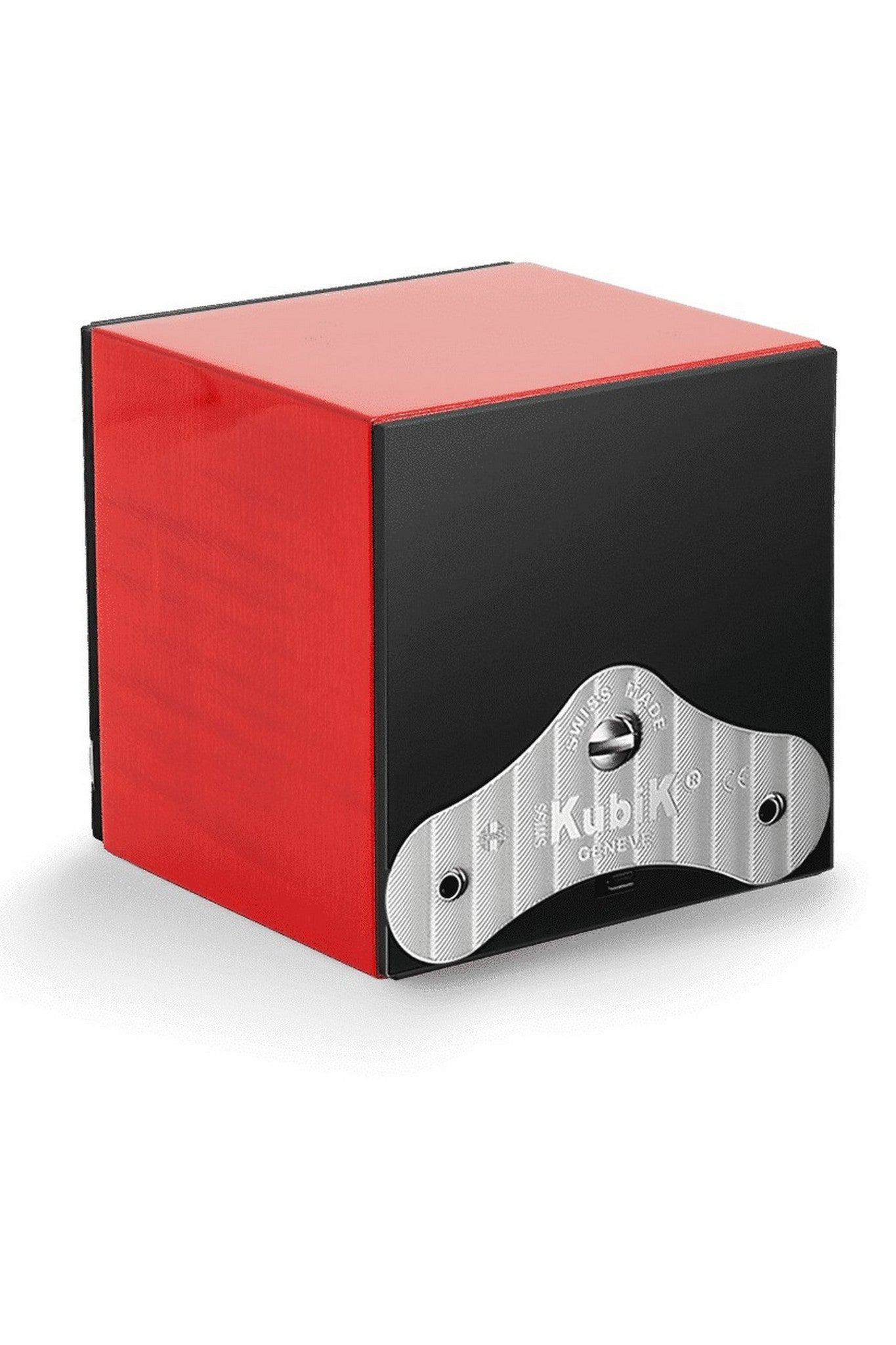 Swisskubik Masterbox Wood Sycomore Red kellonpyöritin Default Title