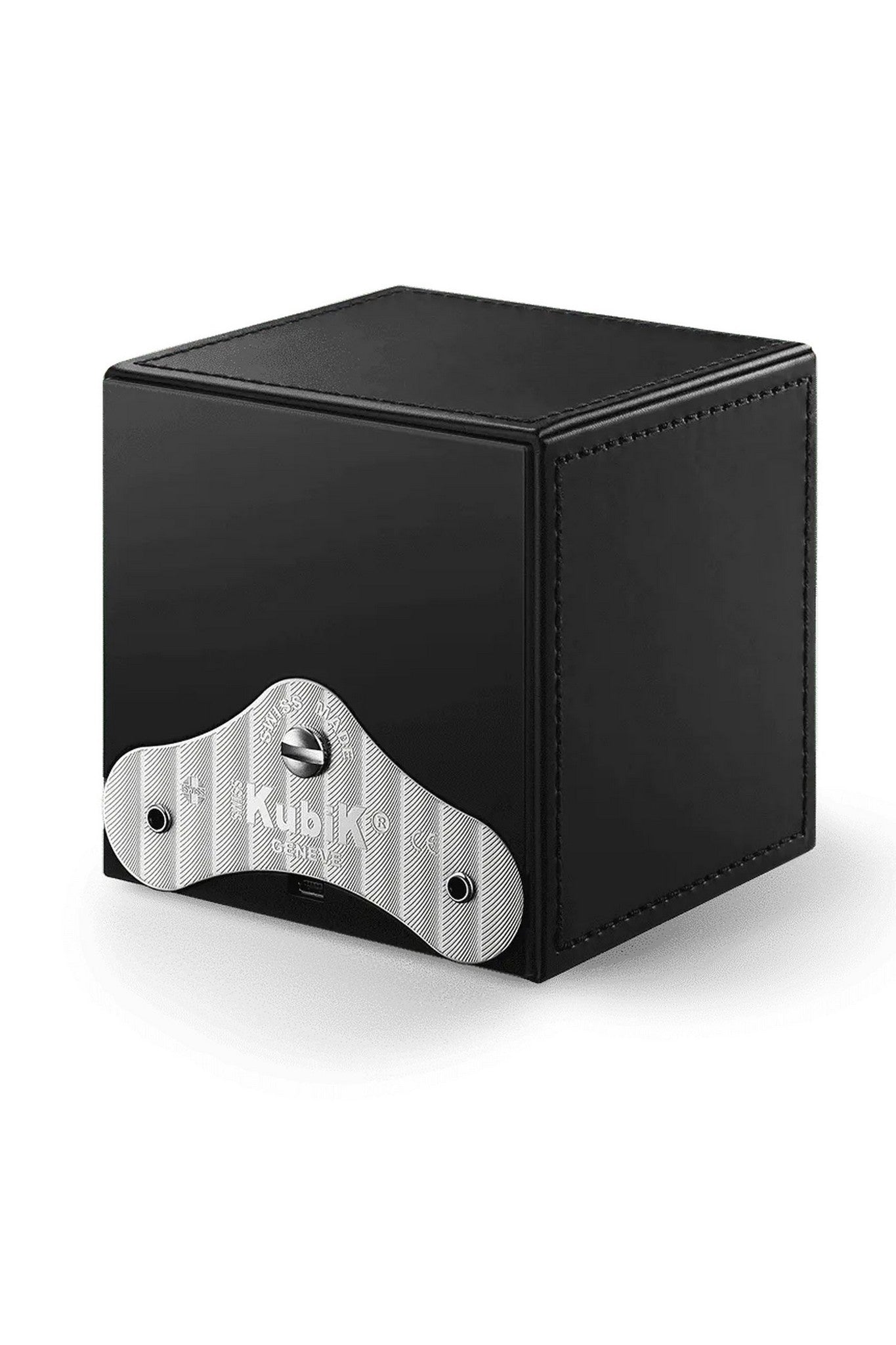 Swisskubik Masterbox Leather Rubber Black kellonpyöritin Default Title