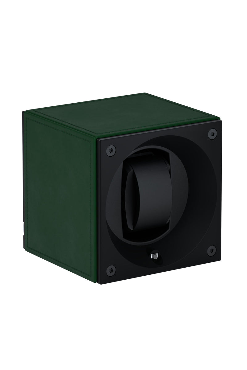 Swisskubik Masterbox Leather Green kellonpyöritin SK01.CV005 tuotekuva