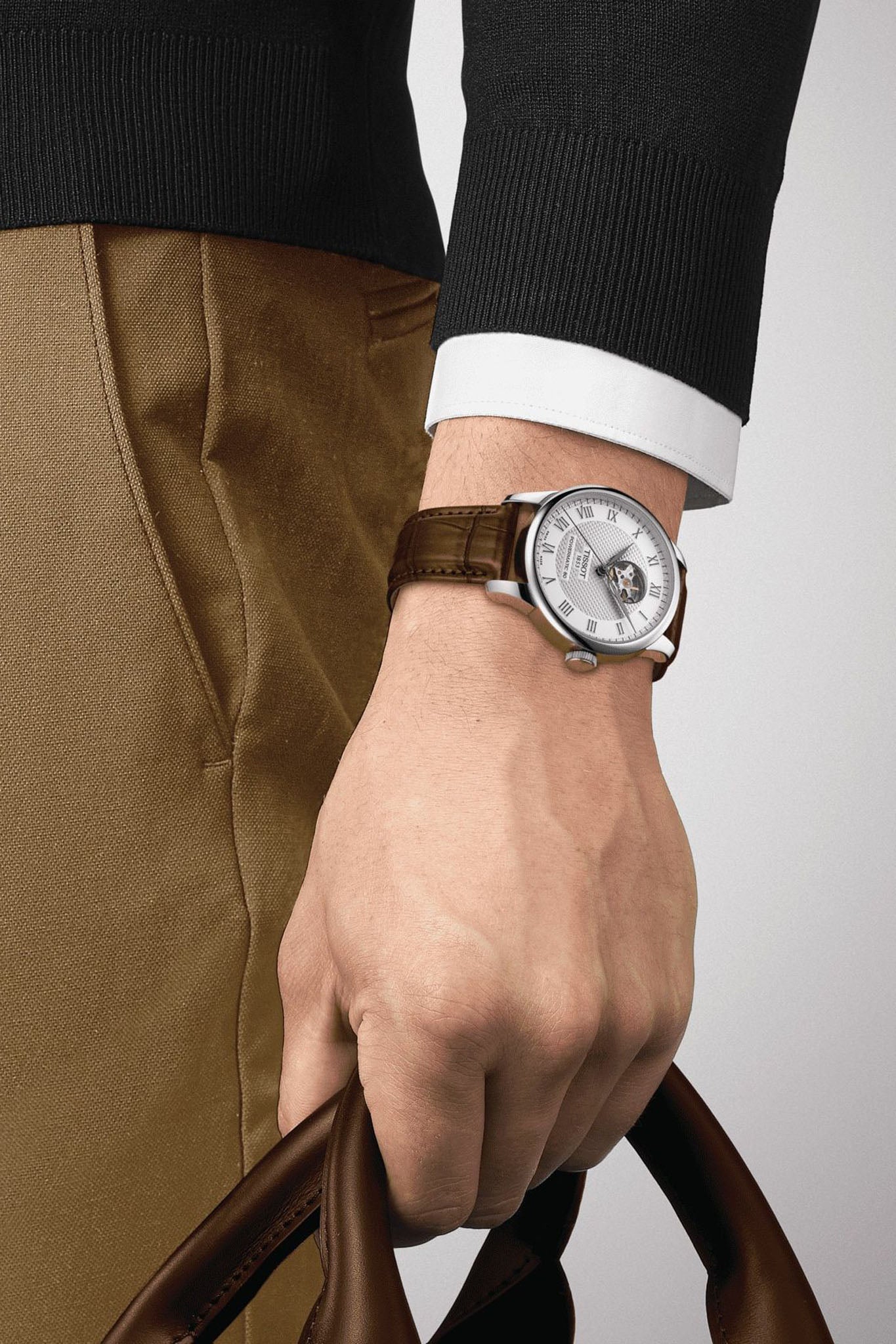 Tissot Le Locle Open Heart miesten rannekello Default Title