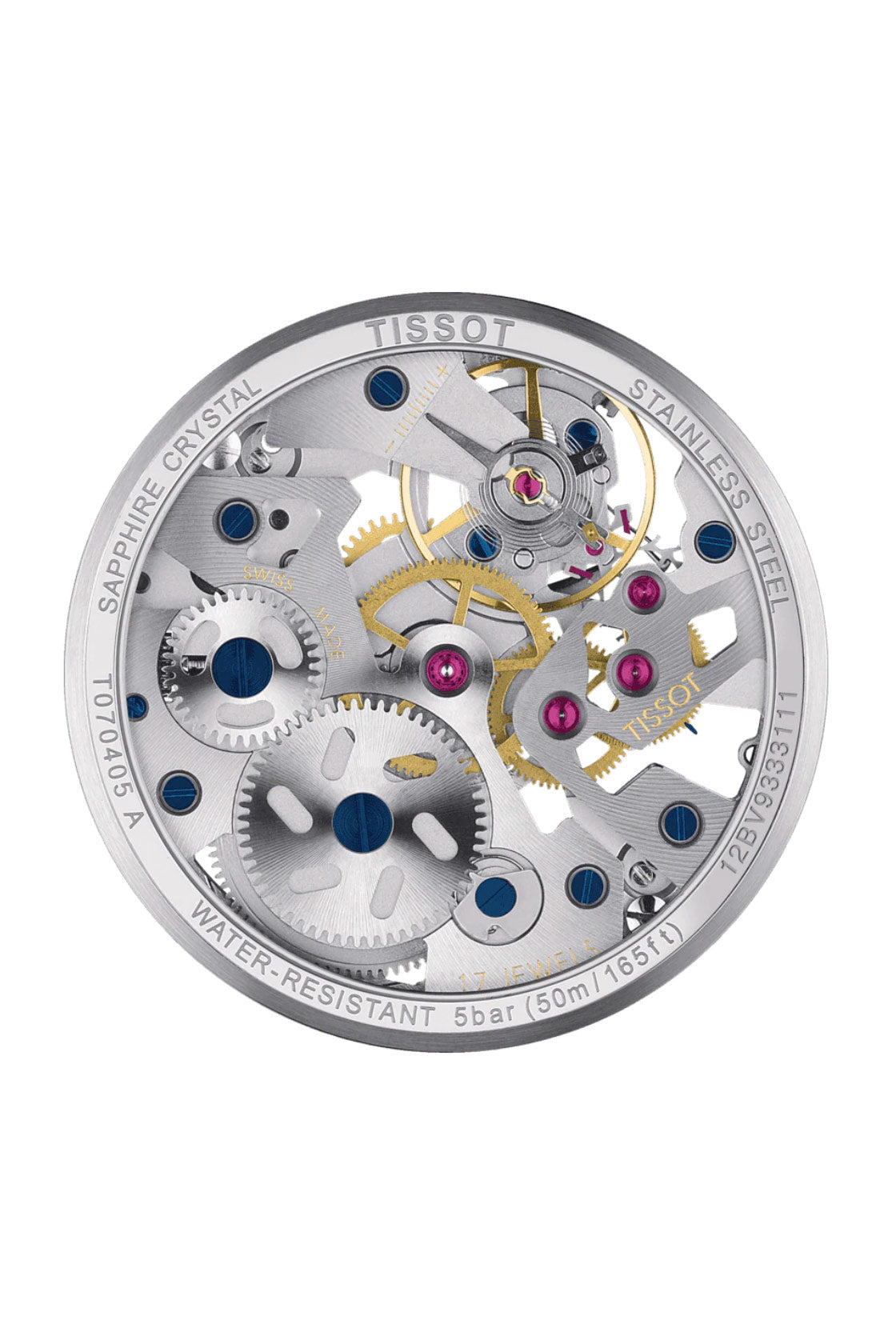 Tissot Squelette miesten rannekello Default Title