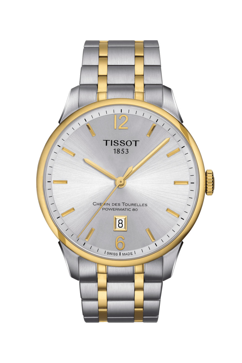 Tissot Chemin Des Tourelles Powermatic 80 rannekello