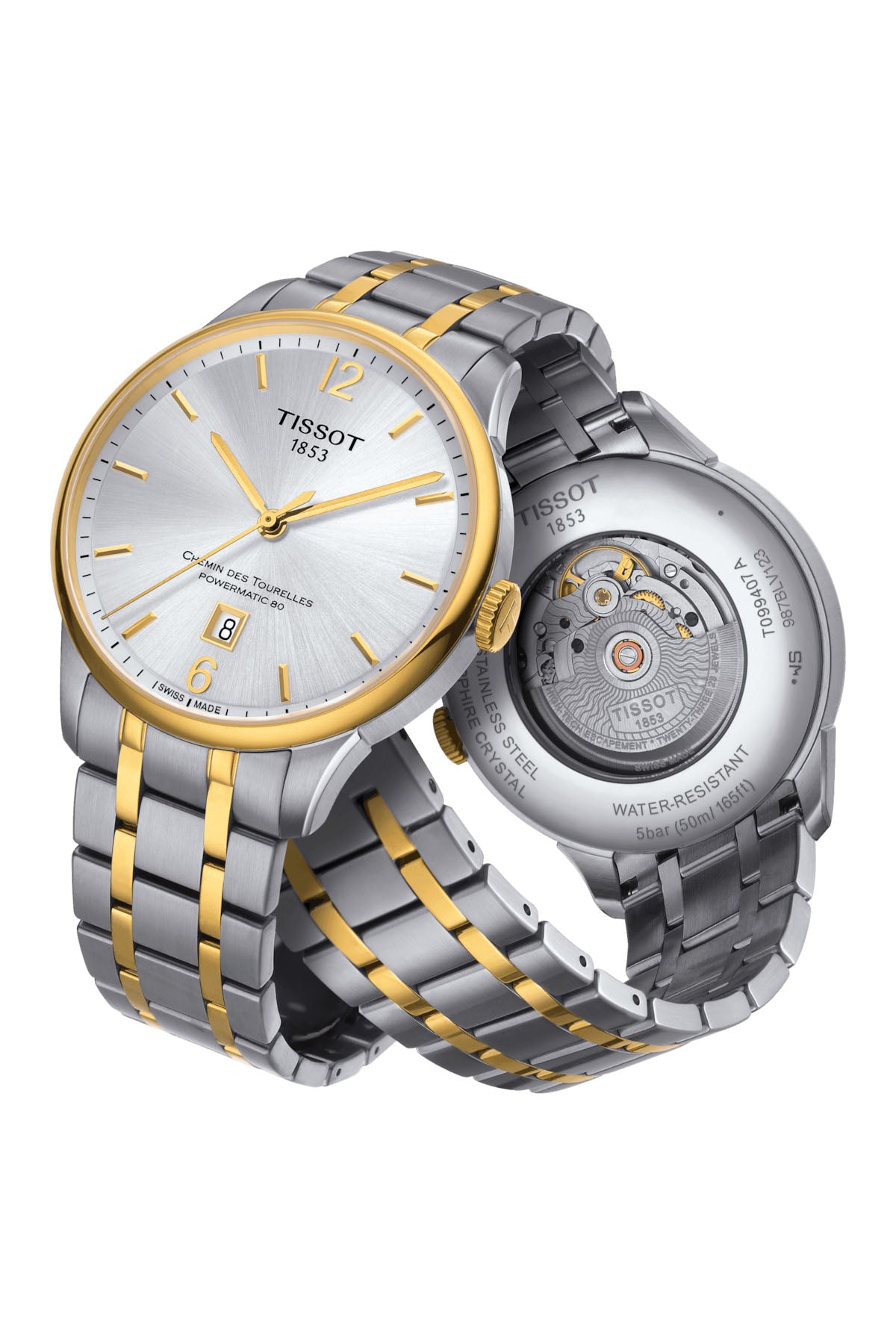 Tissot Chemin Des Tourelles Powermatic 80 rannekello