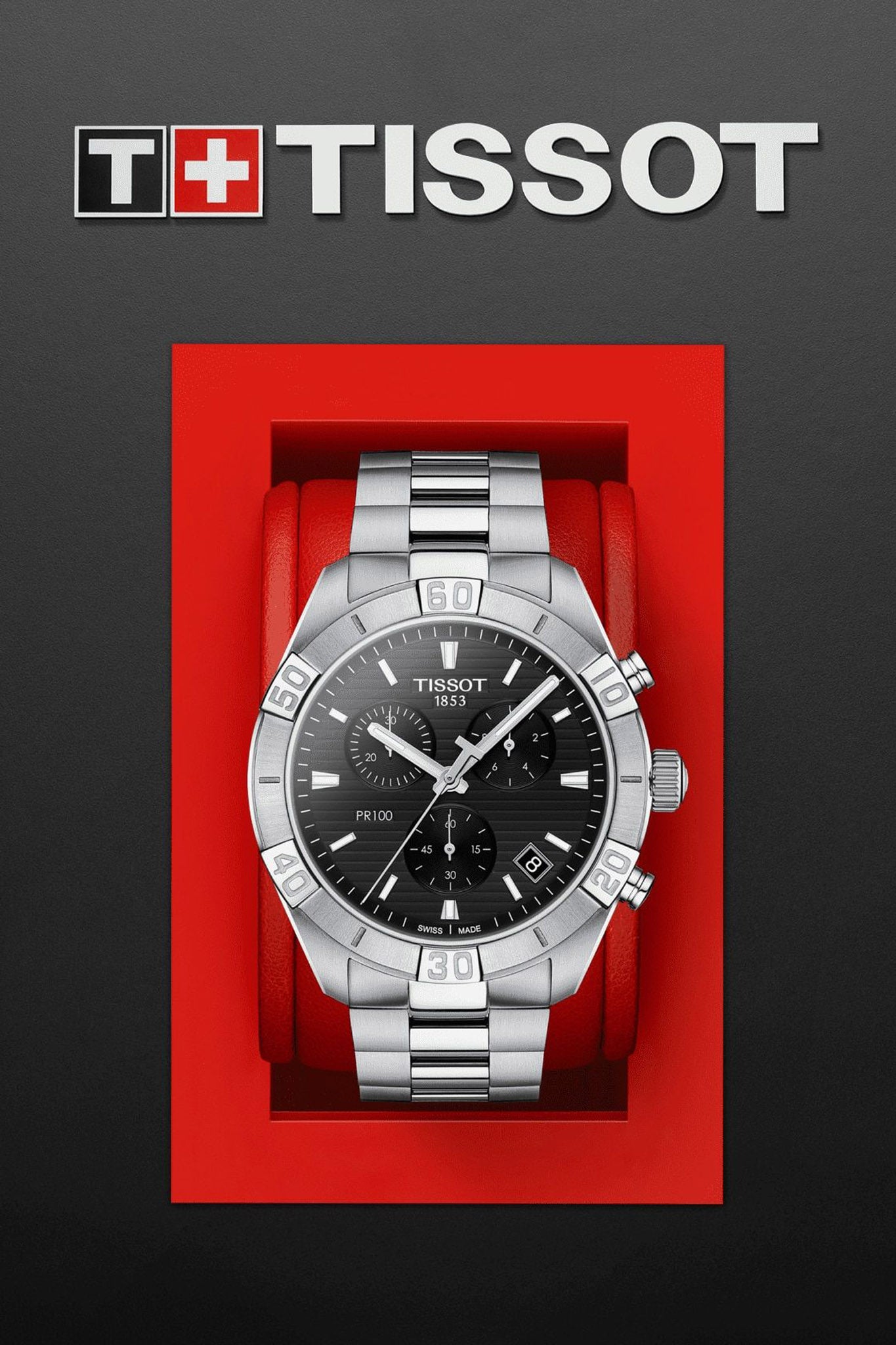 Tissot PR 100 Sport Chrono miesten rannekello Default Title