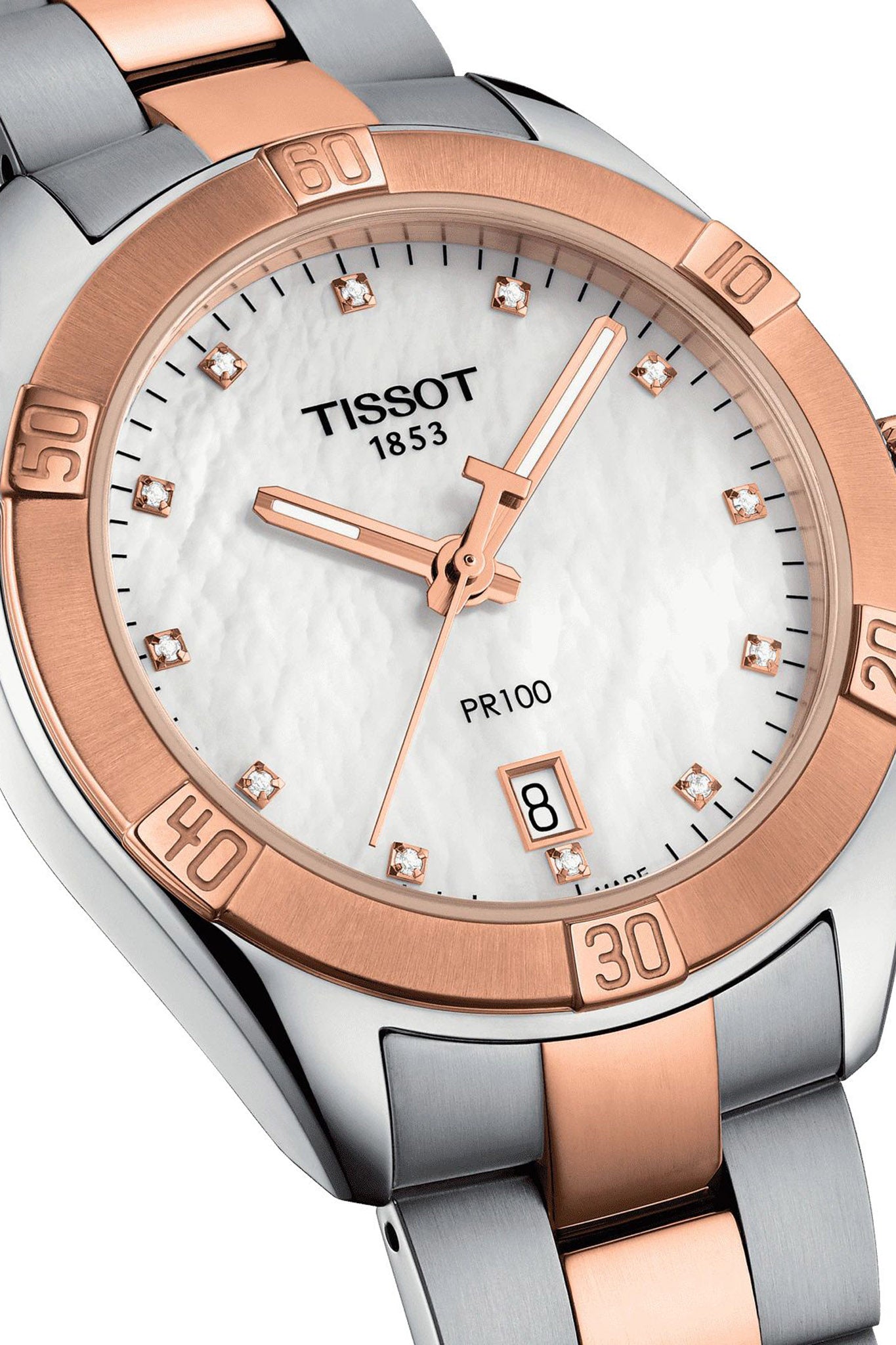 Tissot PR 100 Sport Chic Diamond naisten rannekello Default Title