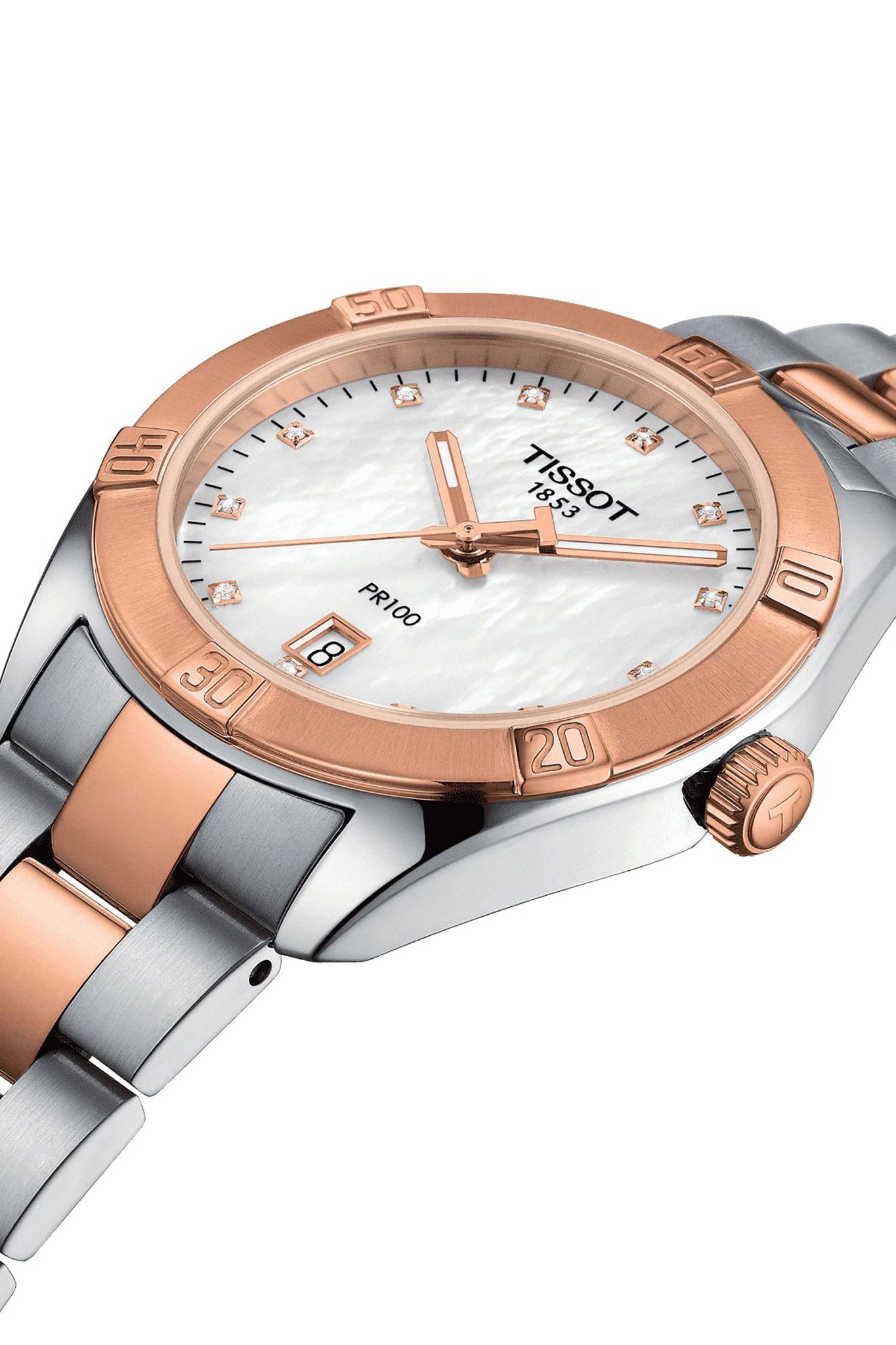 Tissot PR 100 Sport Chic Diamond naisten rannekello Default Title