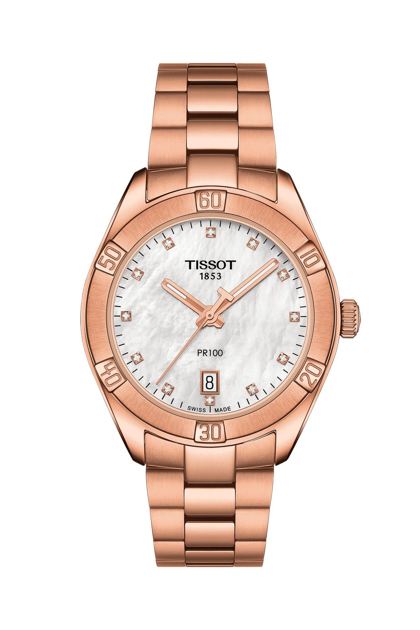Tissot PR 100 Sport Chic Diamond naisten rannekello Default Title