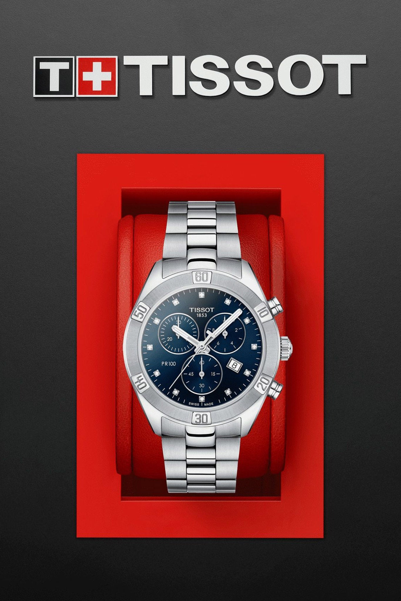 Tissot PR 100 Sport Chic Chrono naisten rannekello Default Title