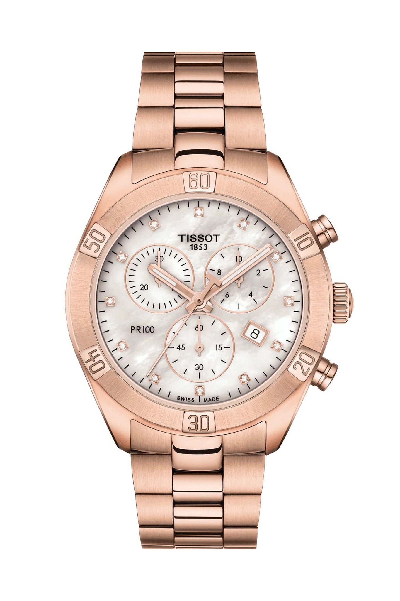 Tissot PR 100 Sport Chic Chrono naisten rannekello Default Title
