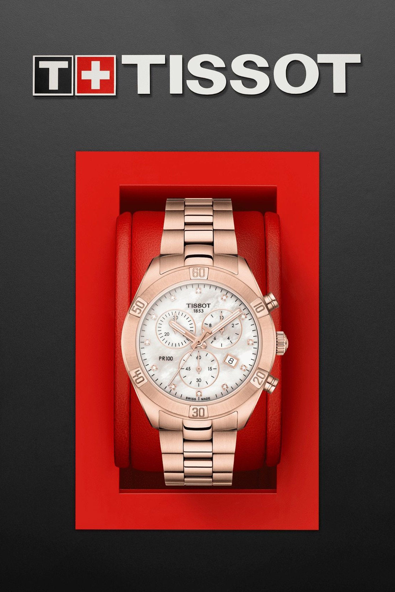 Tissot PR 100 Sport Chic Chrono naisten rannekello Default Title