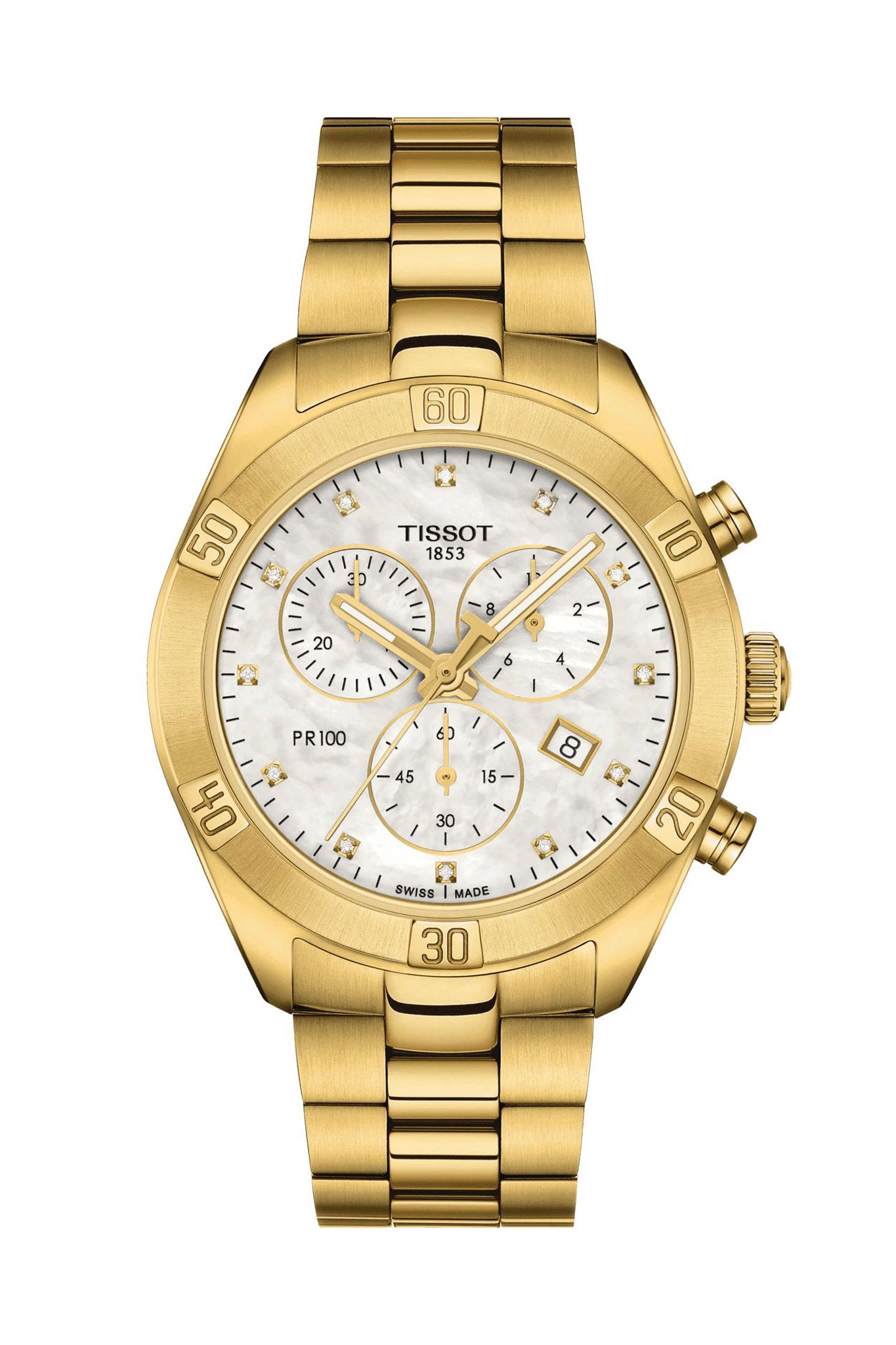 Tissot PR 100 Sport Chic Chrono naisten rannekello Default Title