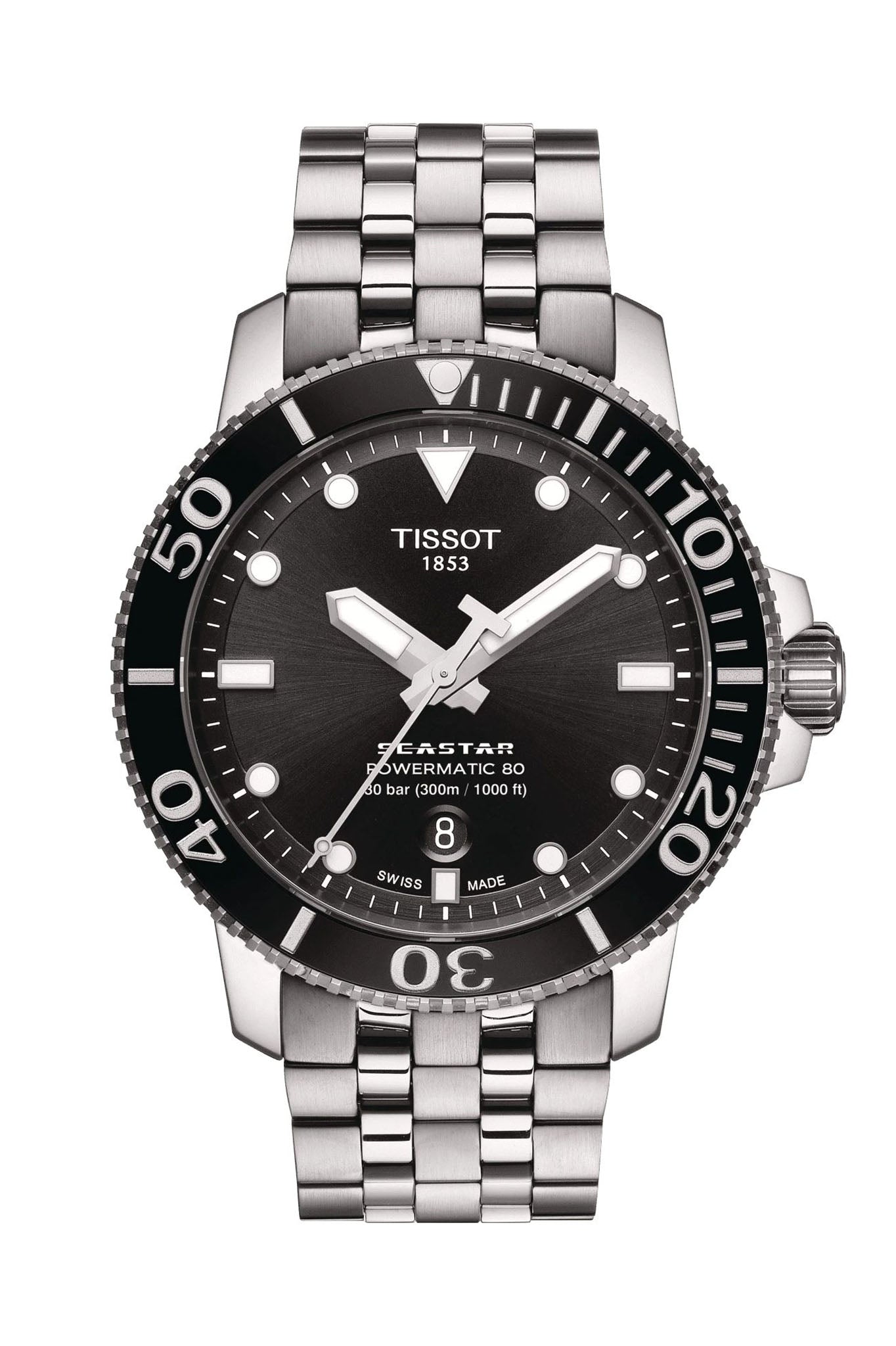 Tissot Seastar 1000 Powermatic 80 miesten rannekello Default Title