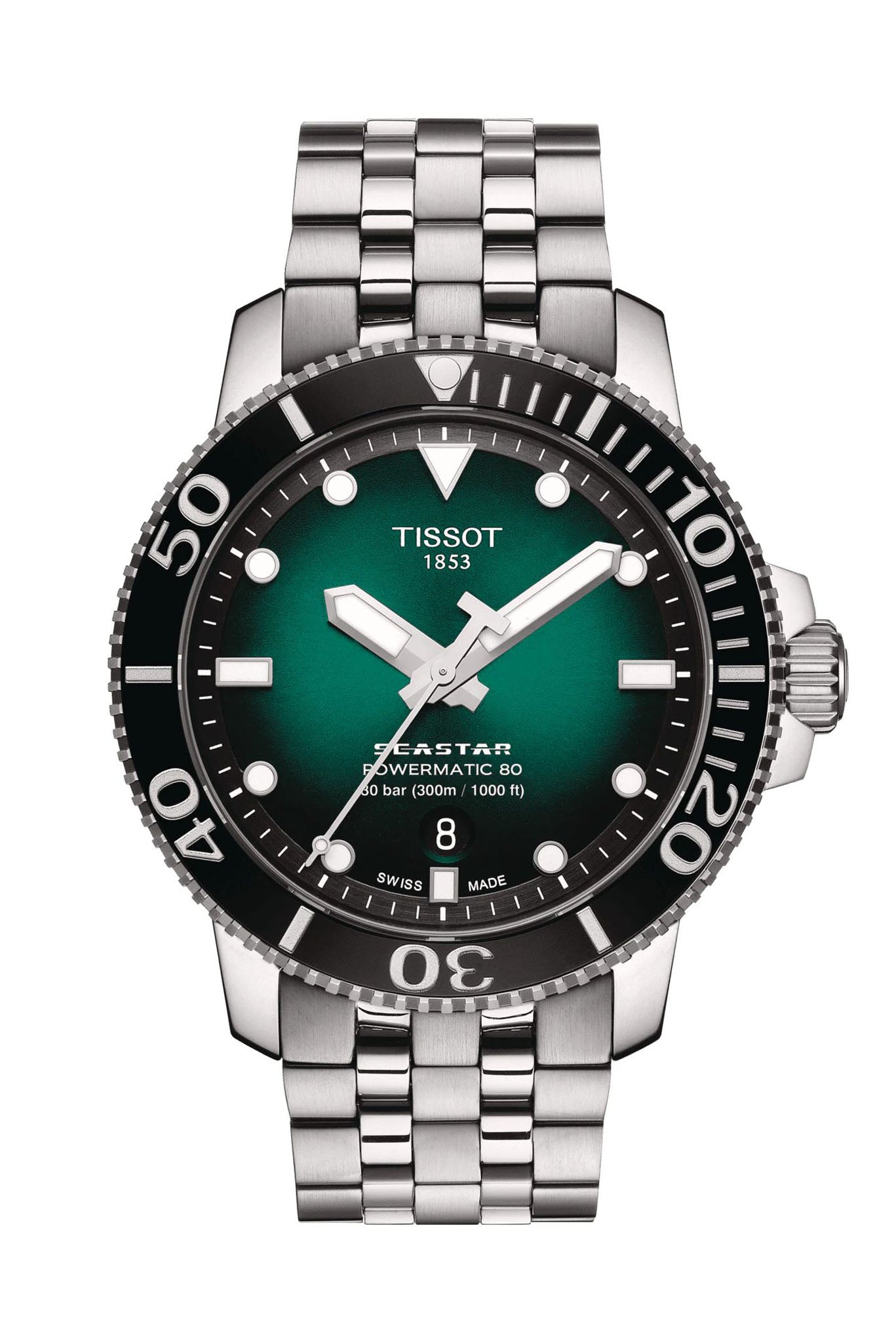 Tissot Seastar 1000 Powermatic 80 miesten rannekello Default Title