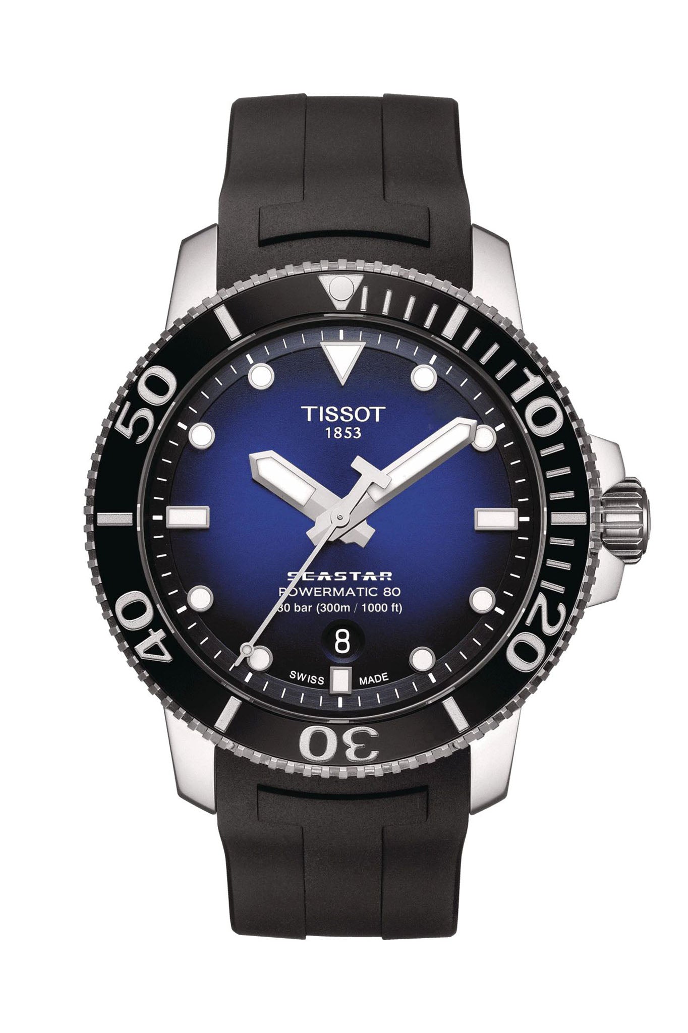 Tissot Seastar 1000 Powermatic 80 miesten rannekello Default Title