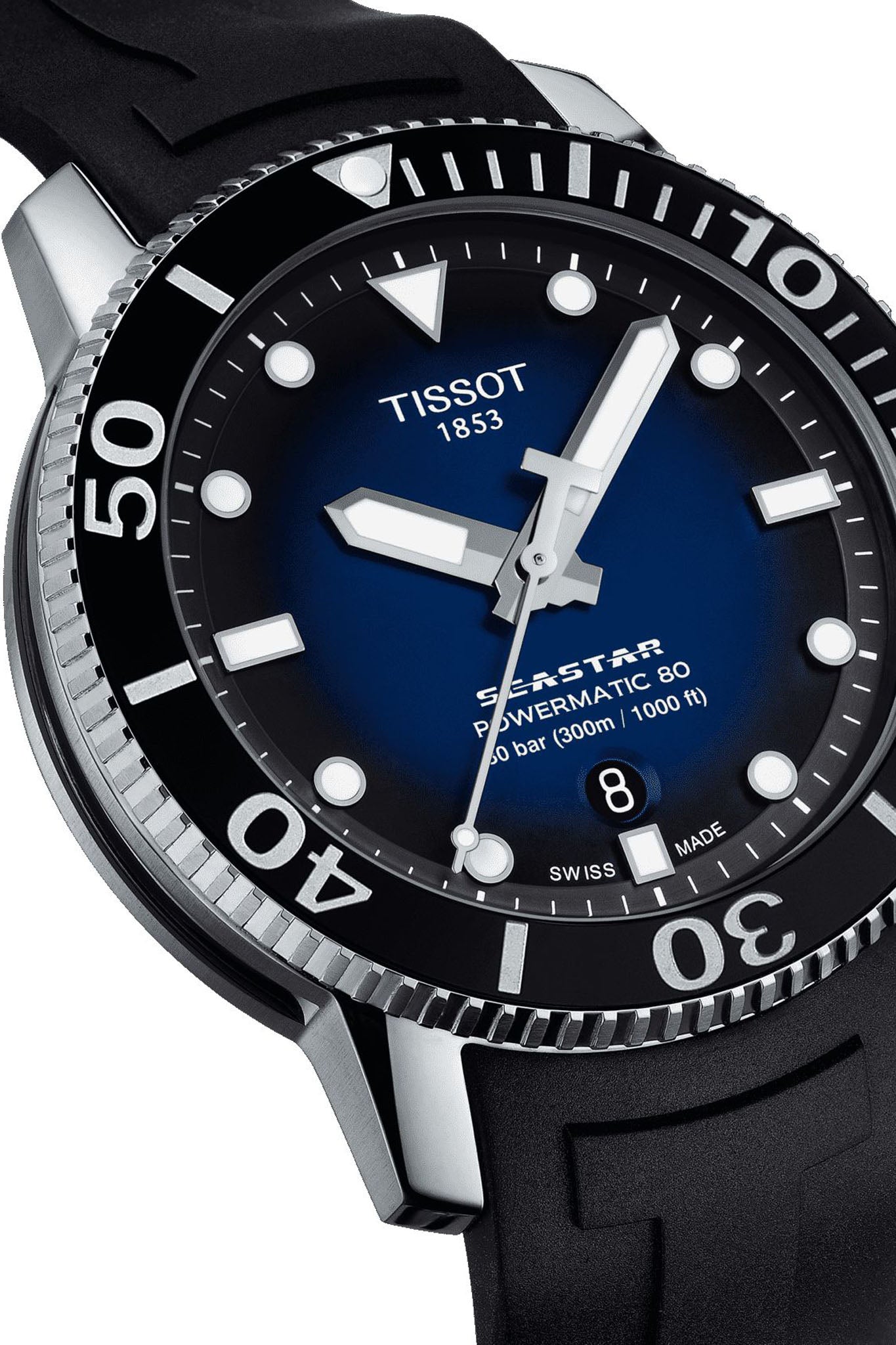 Tissot Seastar 1000 Powermatic 80 miesten rannekello Default Title