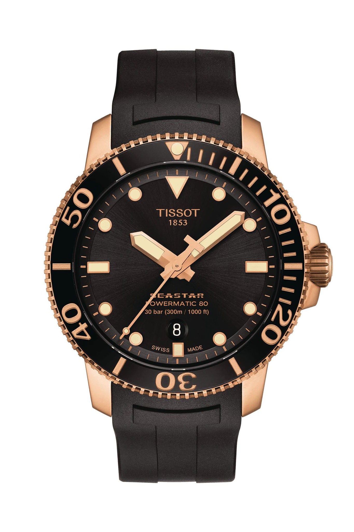 Tissot Seastar 1000 Powermatic 80 miesten rannekello Default Title