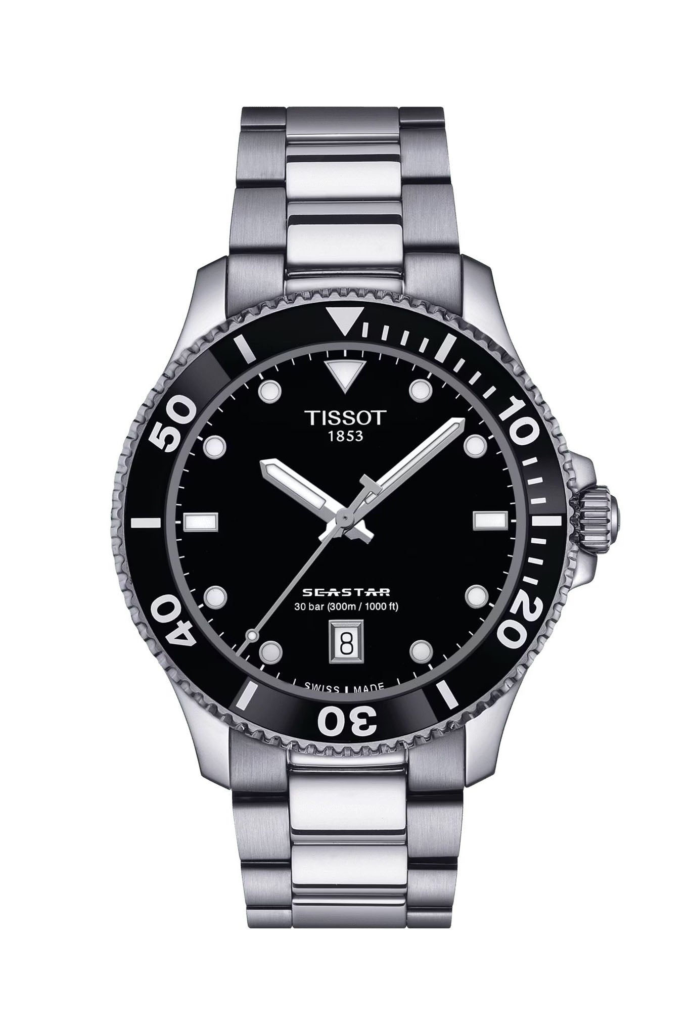 Tissot Seastar 1000 40mm miesten rannekello Default Title