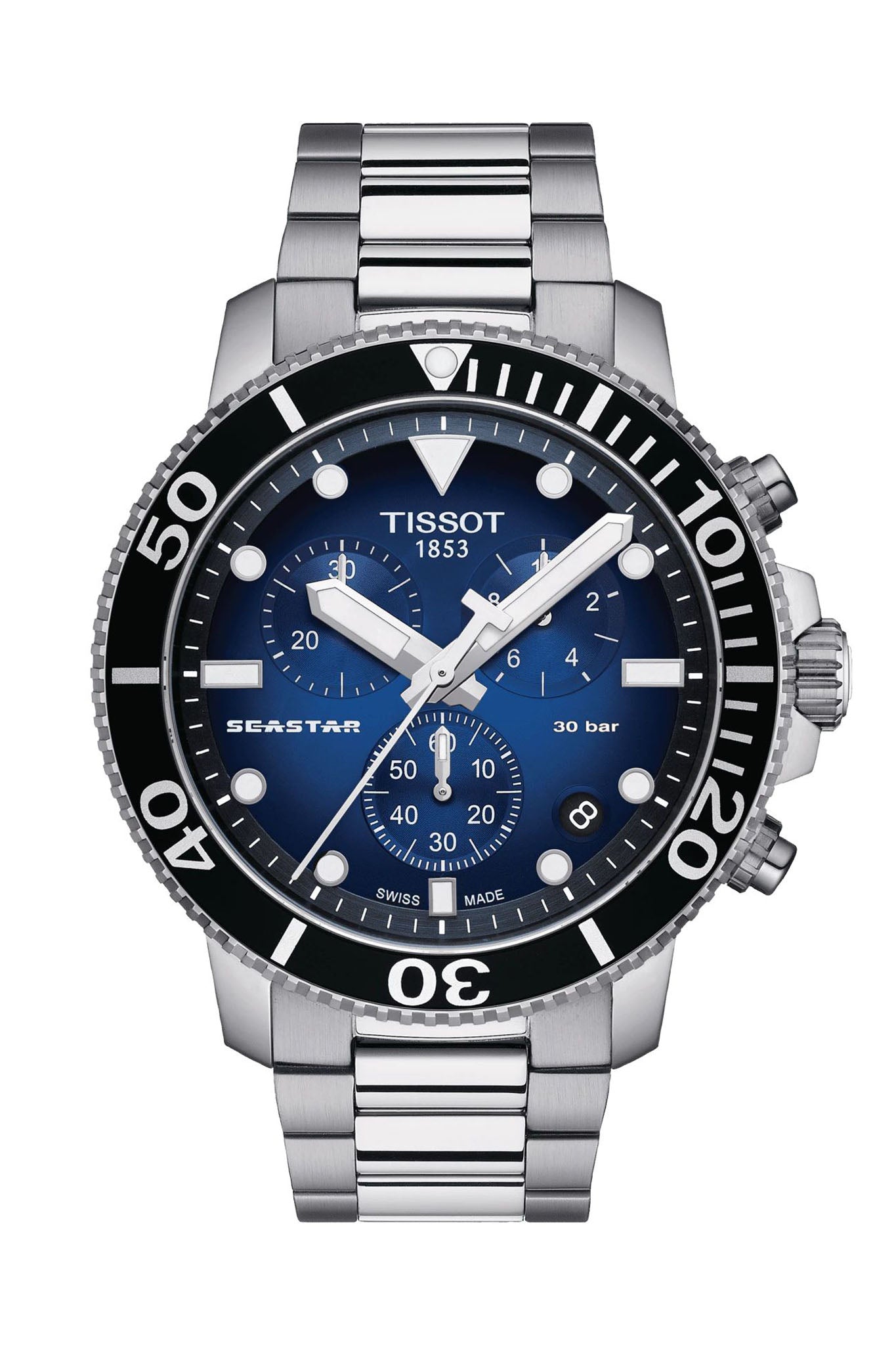 Tissot Seastar 1000 Chronograph miesten rannekello Default Title