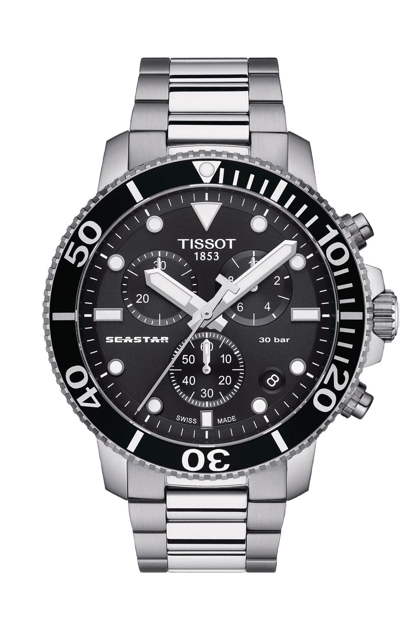 Tissot Seastar 1000 Chronograph miesten rannekello Default Title