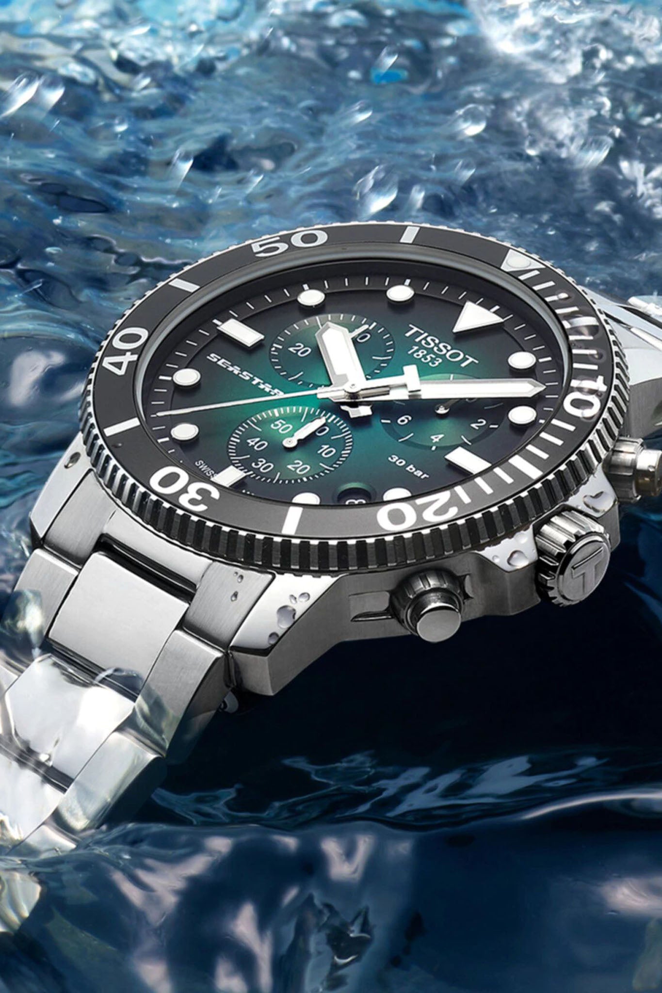 Tissot Seastar 1000 Chronograph miesten rannekello Default Title