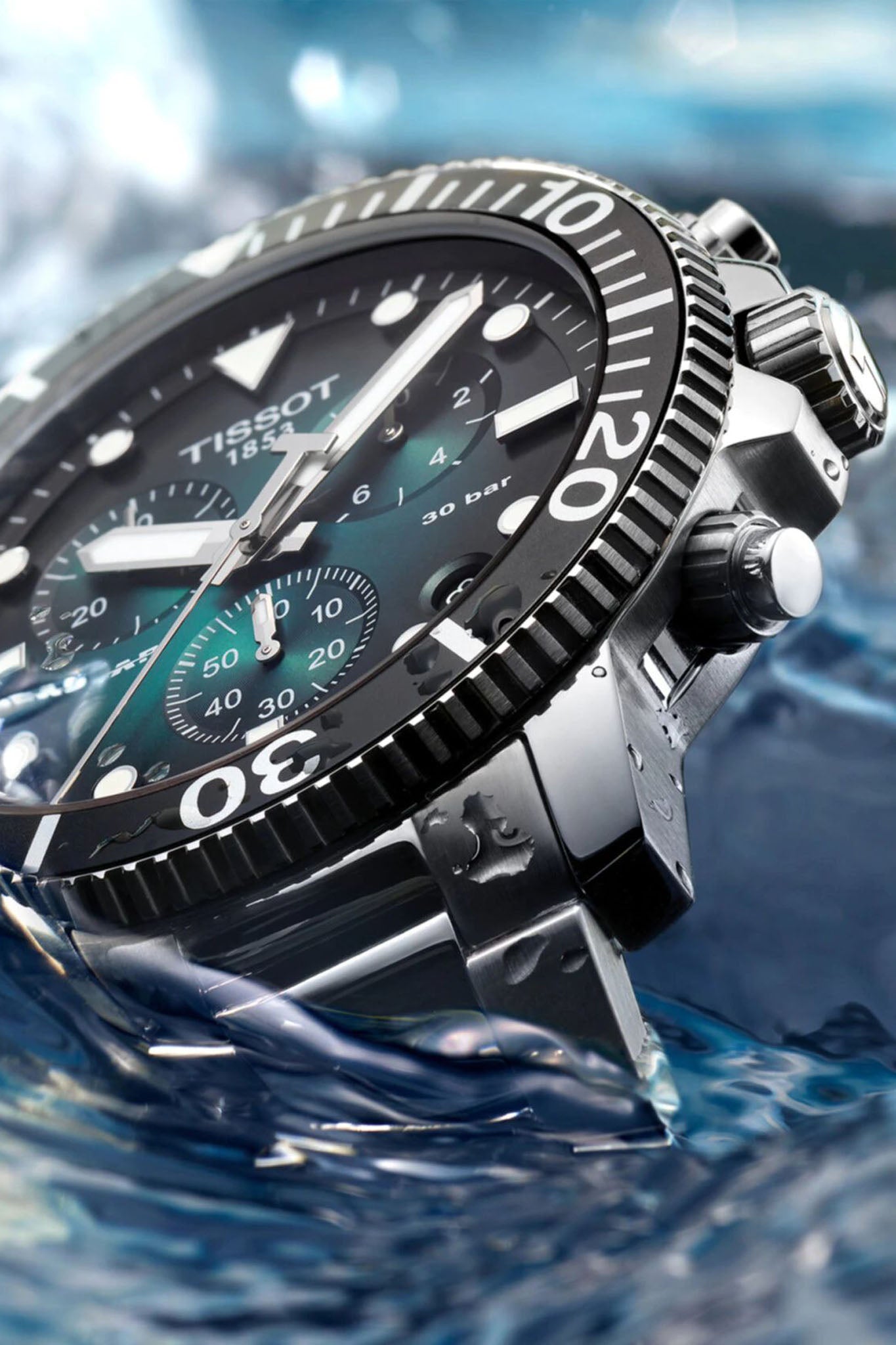 Tissot Seastar 1000 Chronograph miesten rannekello Default Title