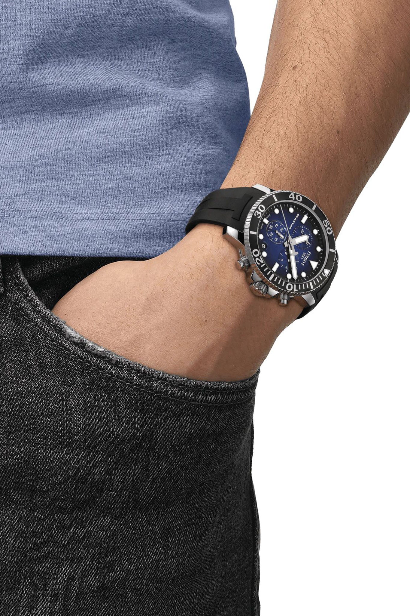 Tissot Seastar 1000 Chronograph miesten rannekello Default Title