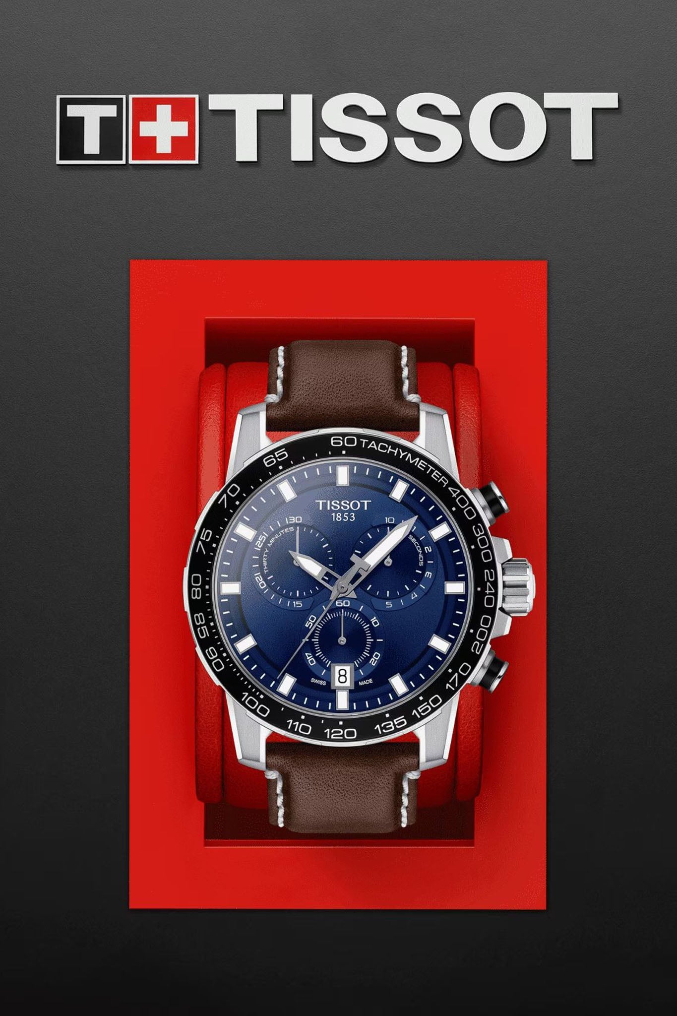 Tissot Supersport Chrono miesten rannekello Default Title