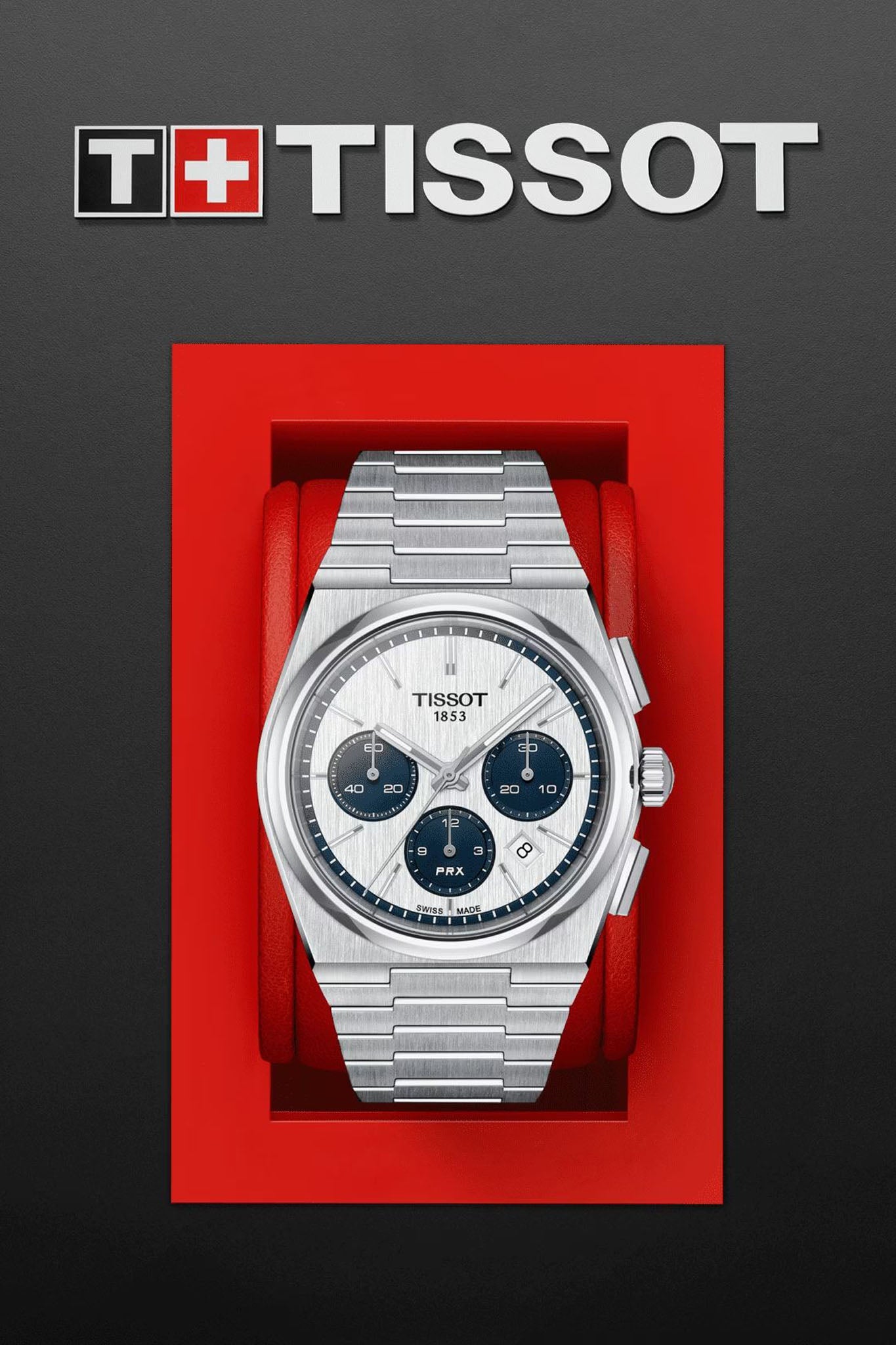 Tissot PRX Chrono miesten rannekello Default Title