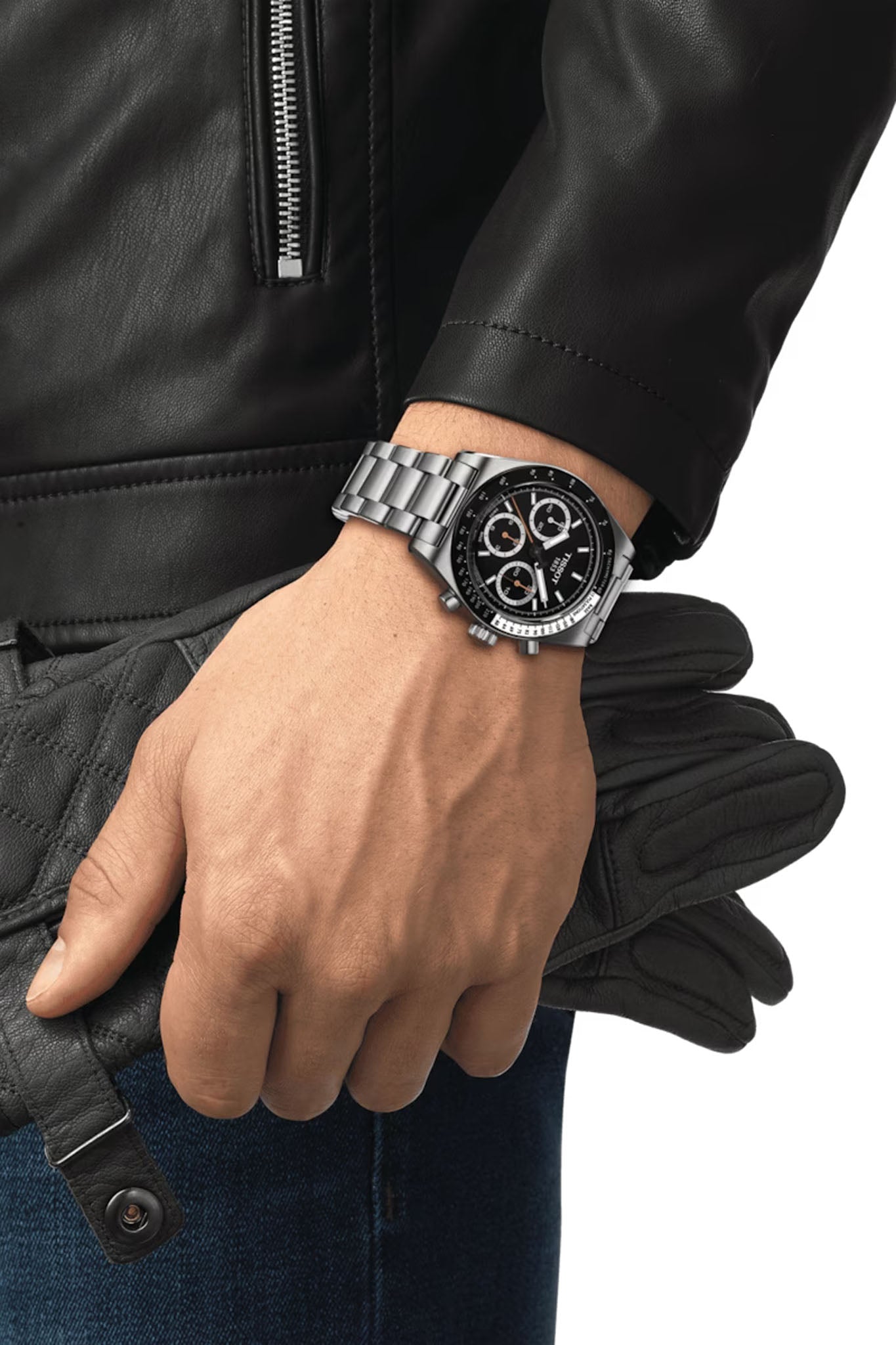 Tissot PR516 Mechanical Chronograph rannekello