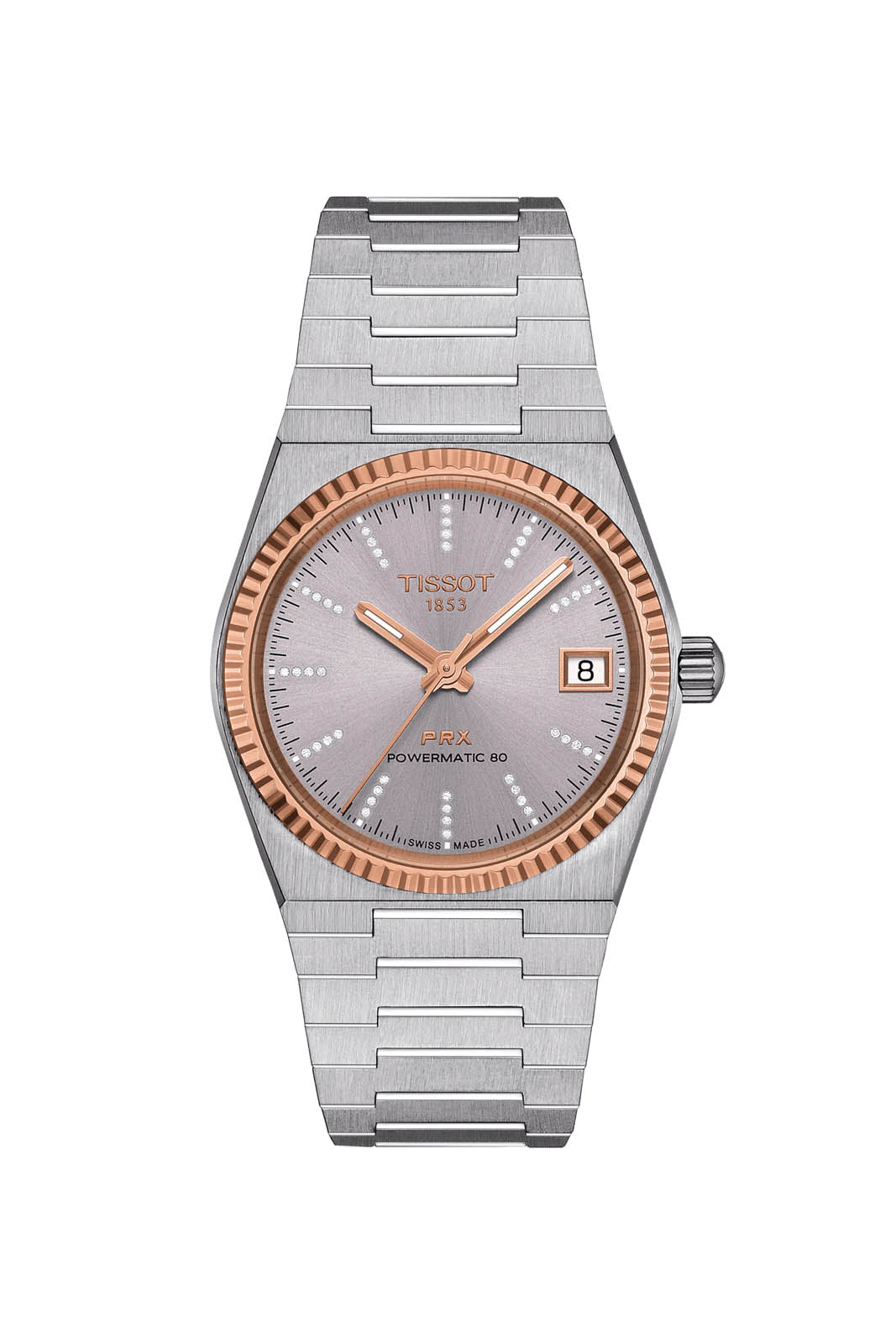 Tissot PRX 35 Steel & Gold naisten rannekello Default Title