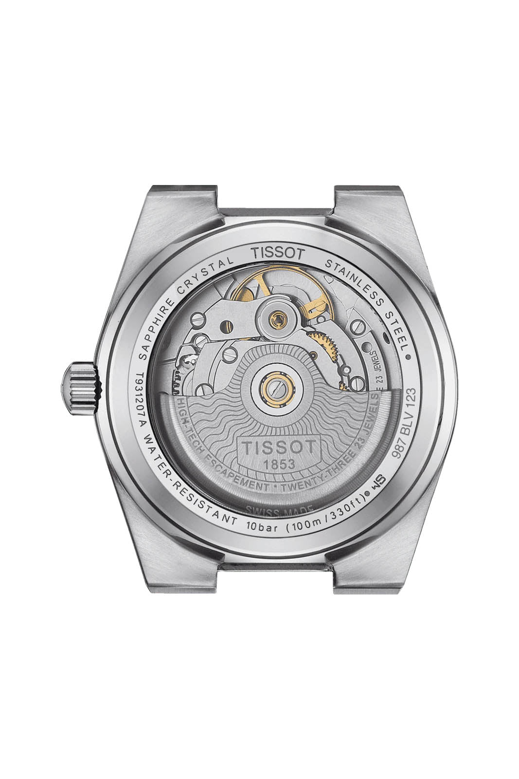 Tissot PRX 35 Steel & Gold naisten rannekello Default Title